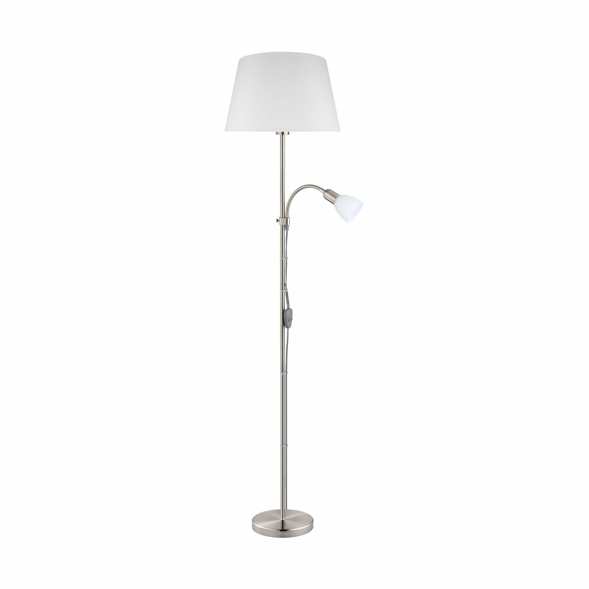 Eglo Conesa Nickel Mother & Child Floor Lamp