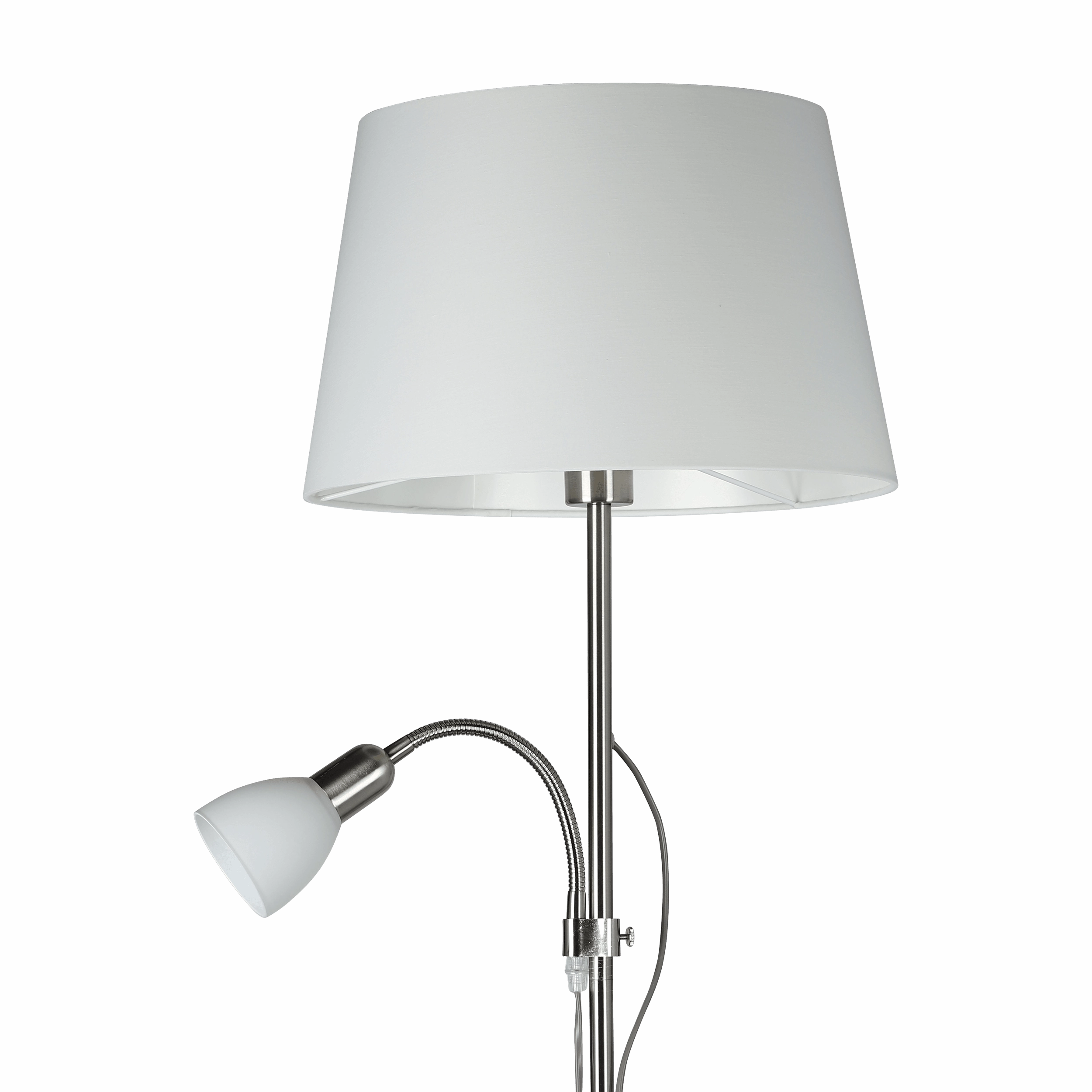 Eglo Conesa Nickel Mother & Child Floor Lamp