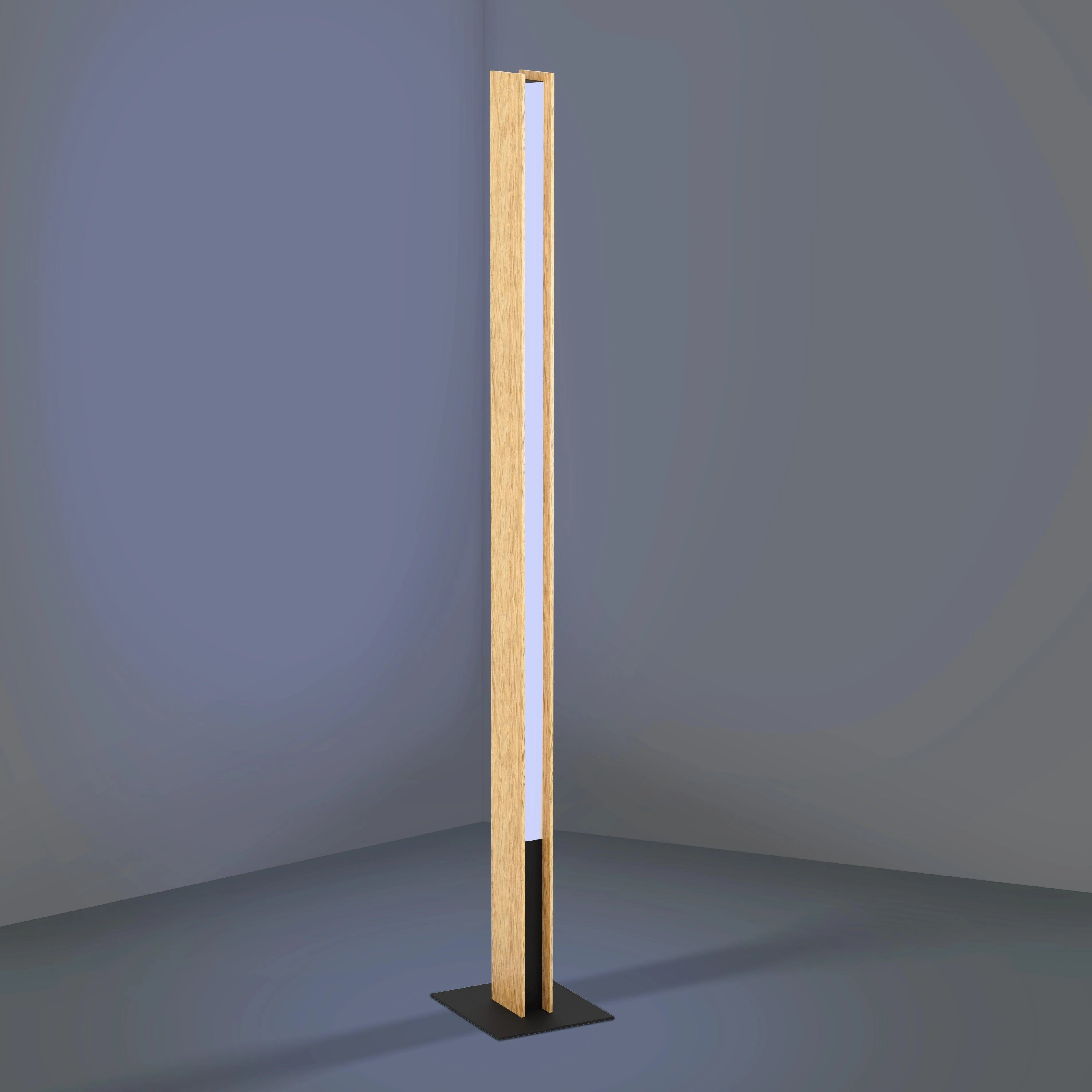 Eglo Connect Anchorena-Z Smart LED Wooden Modern Floor Lamp