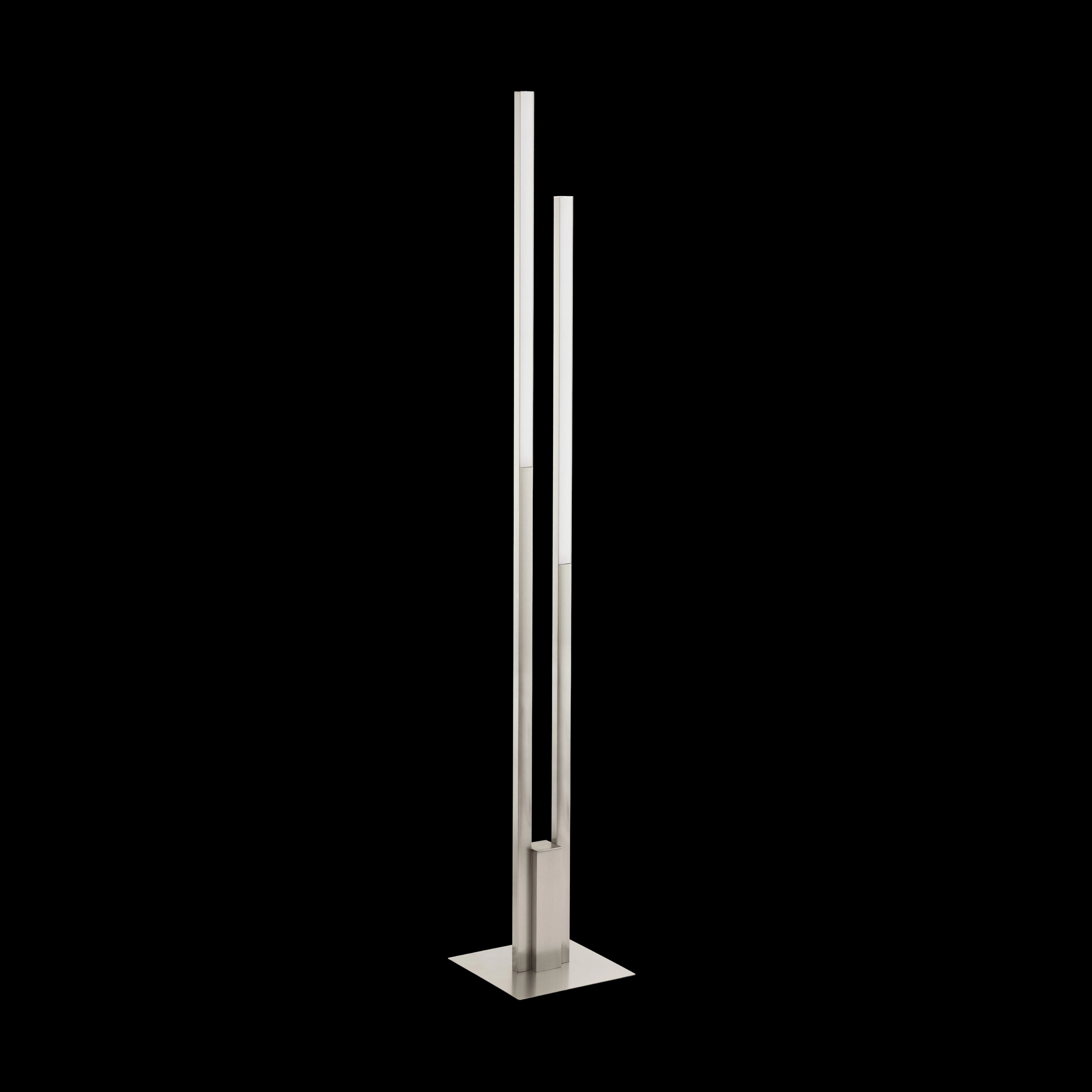 Eglo Connect Fraioli-Z Smart LED Nickel Two Light Modern Floor Lamp