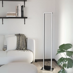 Eglo Connect Salvilanas-Z Smart LED Black Modern Floor Lamp creative lampshade design