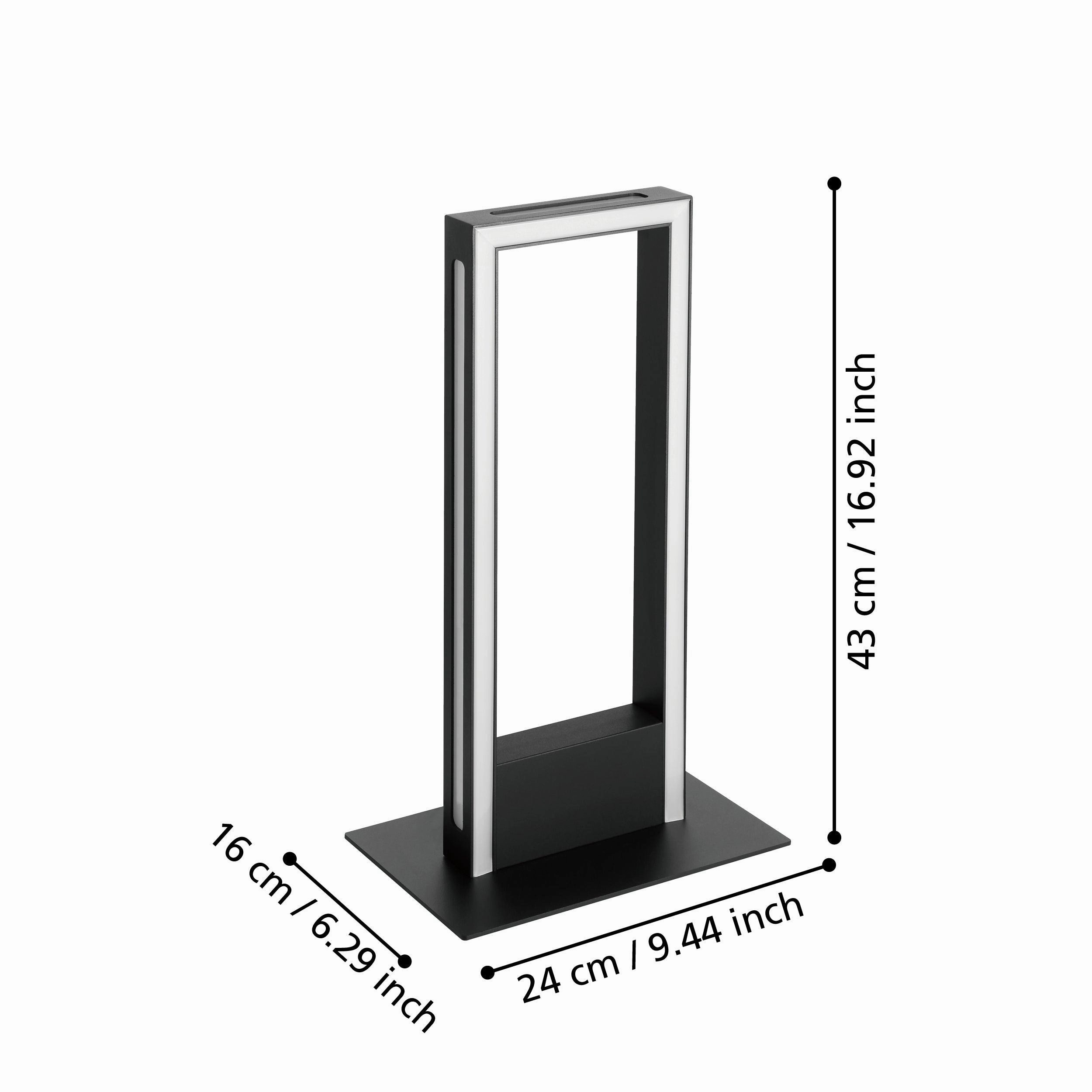 Eglo Connect Salvilanas-Z Smart LED Black Table Lamp