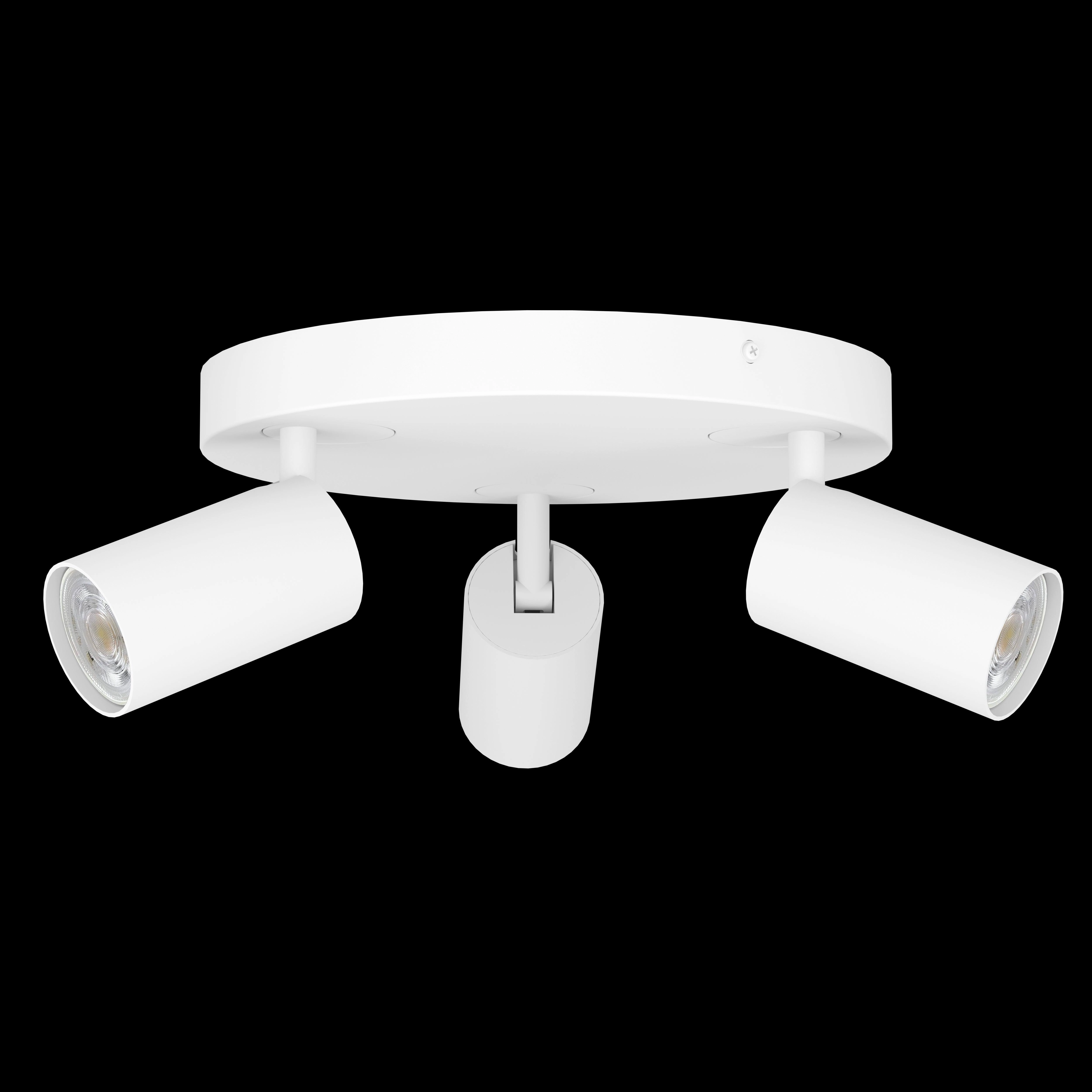 Eglo Connect Telimbela-Z Smart 3 Light White Plate Spotlight