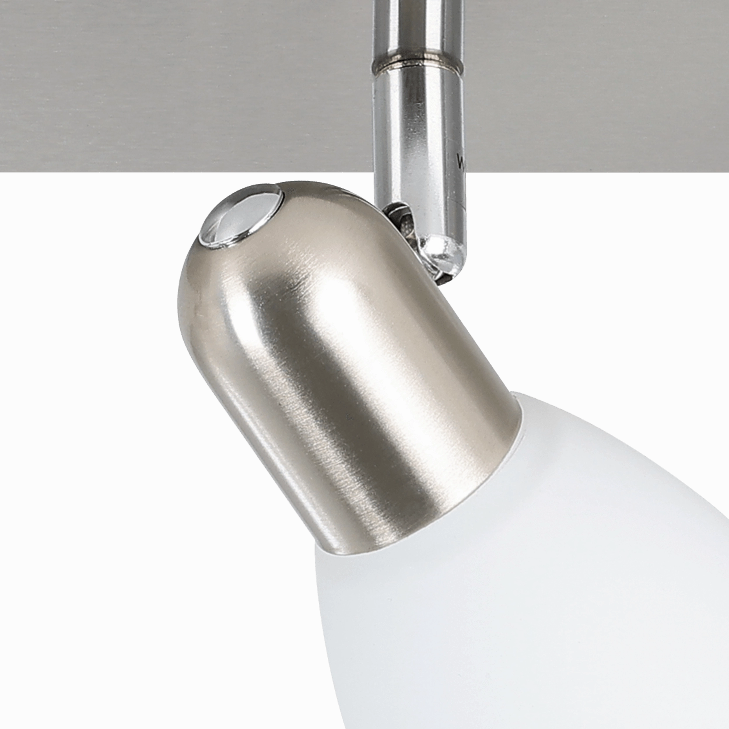 Eglo Enea Nickel & Satin Glass 3 Light Bar Spotlight