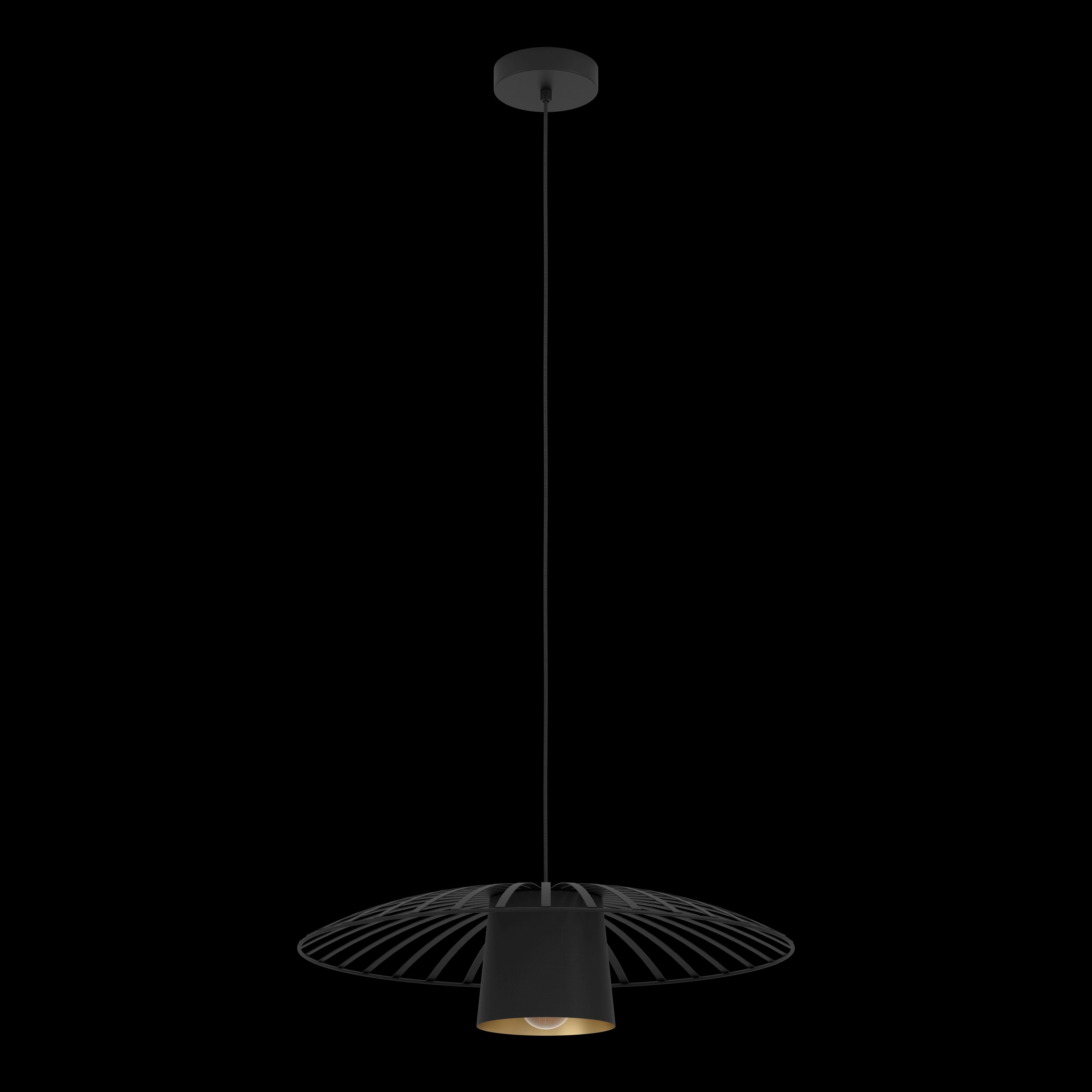 Eglo Felixkirk Black & Gold Metal Ceiling Pendant