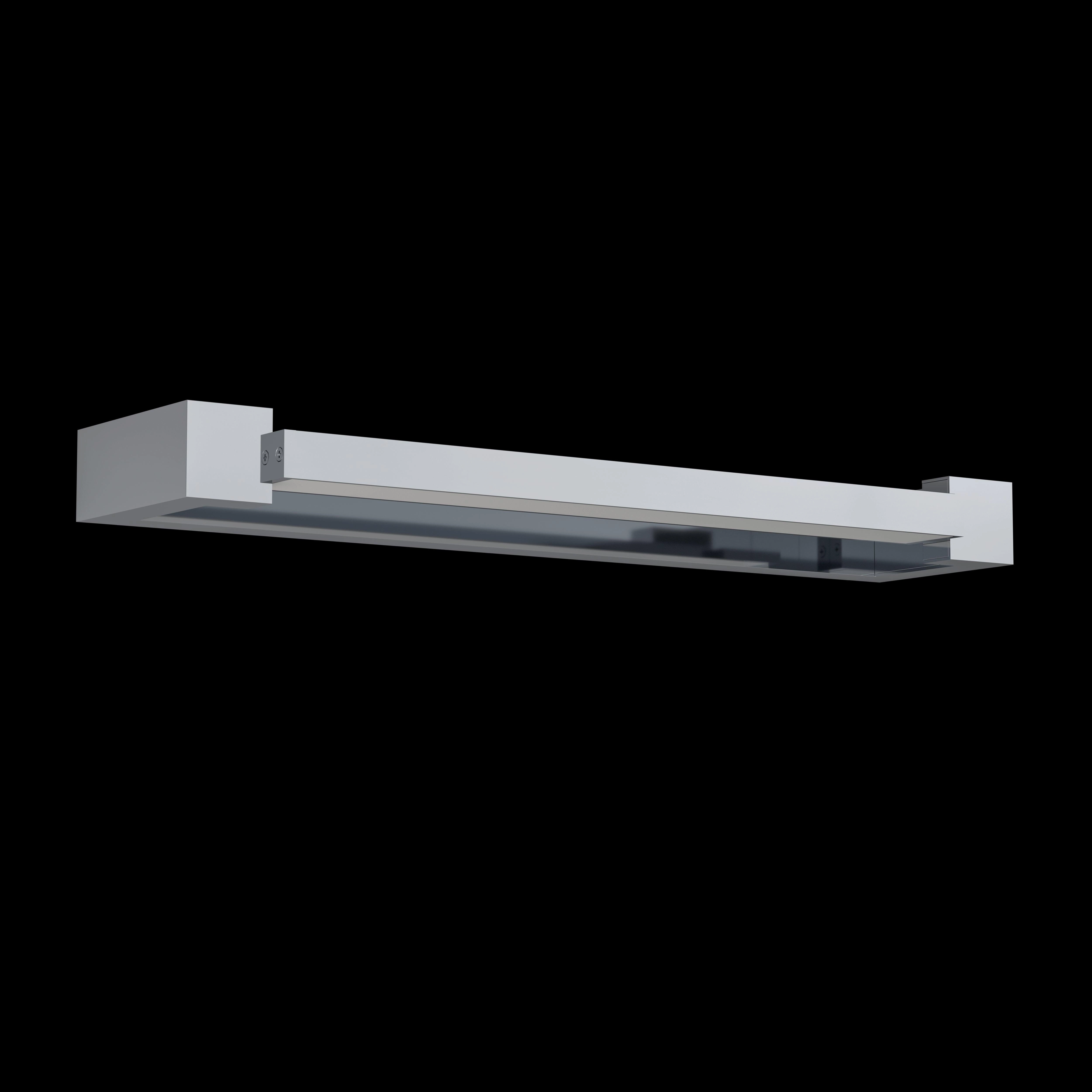 Eglo Gemiliana IP44 LED Chrome Bathroom Wall Light - 45cm