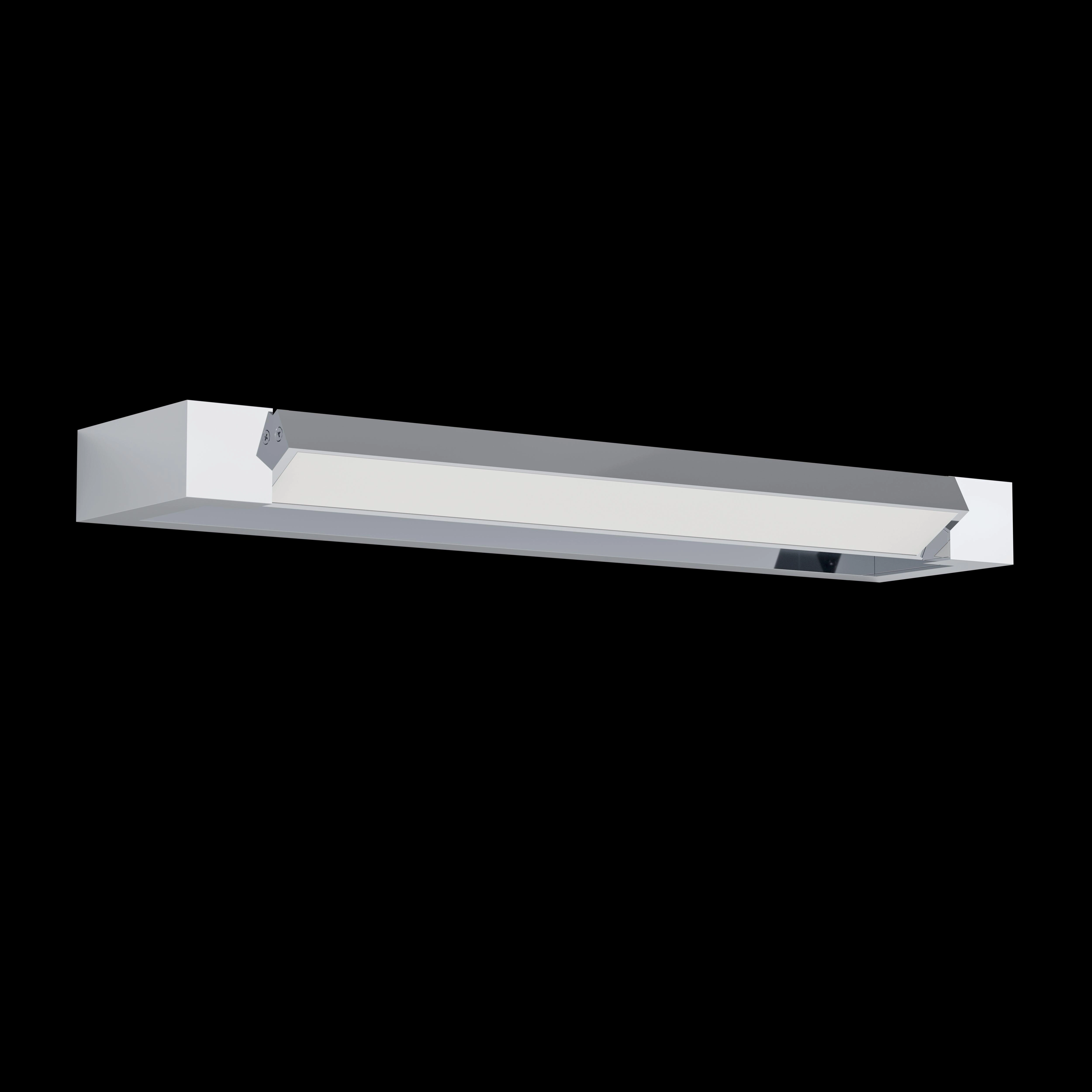 Eglo Gemiliana IP44 LED Chrome Bathroom Wall Light - 45cm