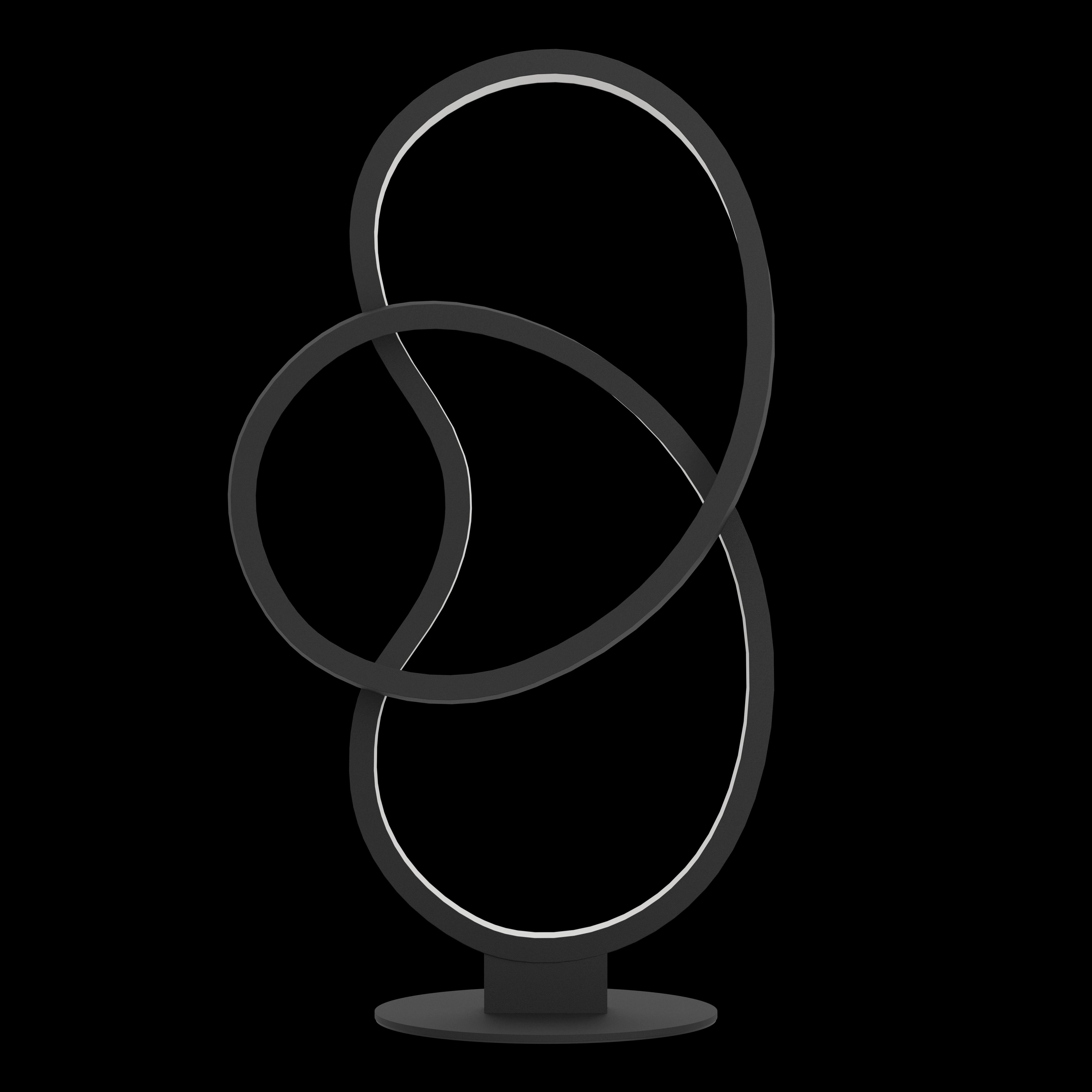 Eglo Gianella Black LED Modern Table Lamp