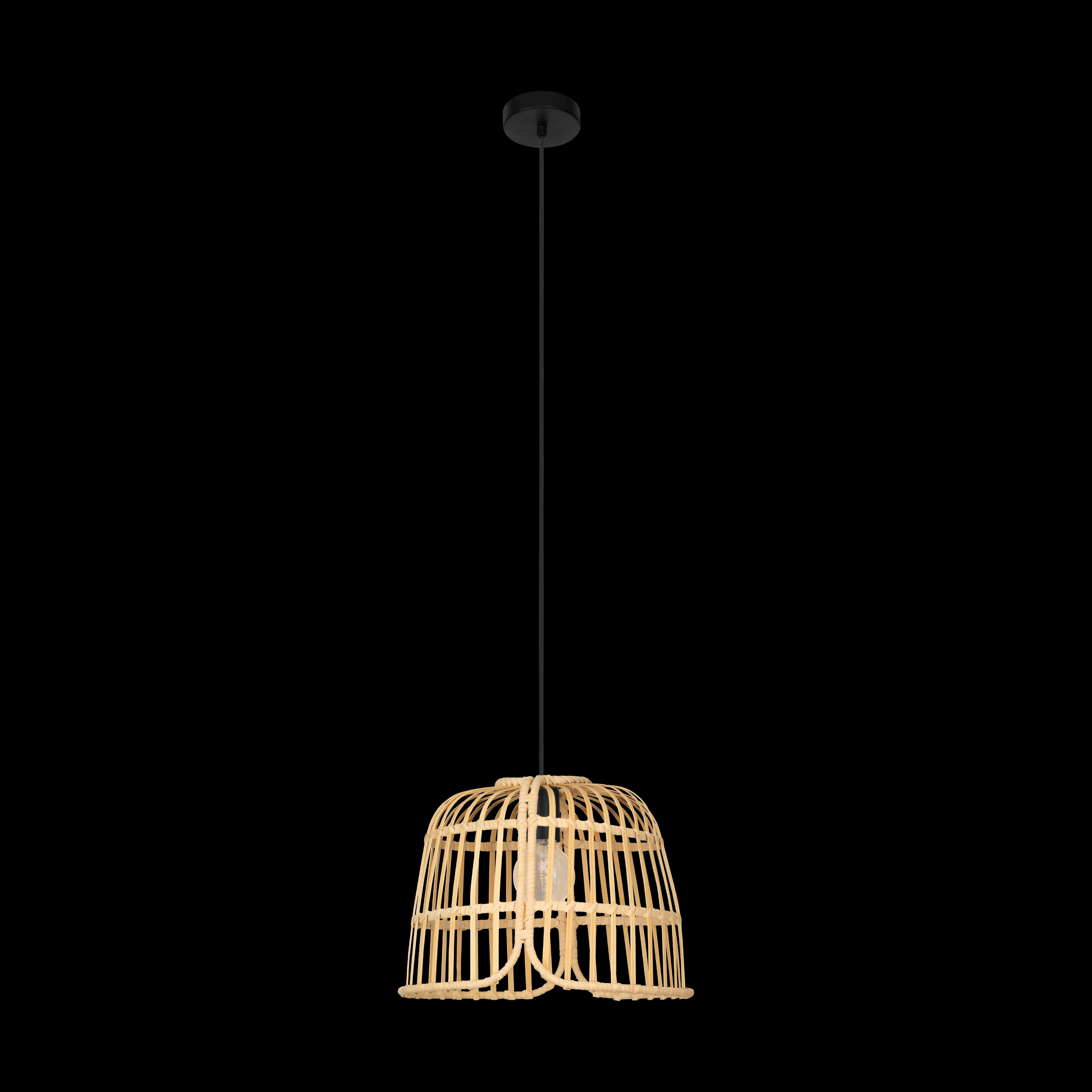 Eglo Glyneath Rattan Wicker Ceiling Pendant