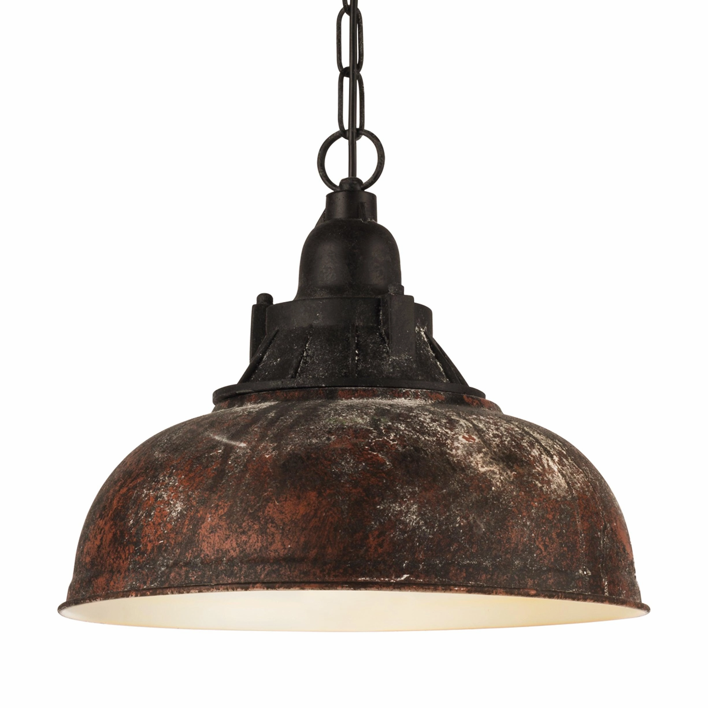 Eglo Grantham 1 Antique Brown Steel Ceiling Pendant