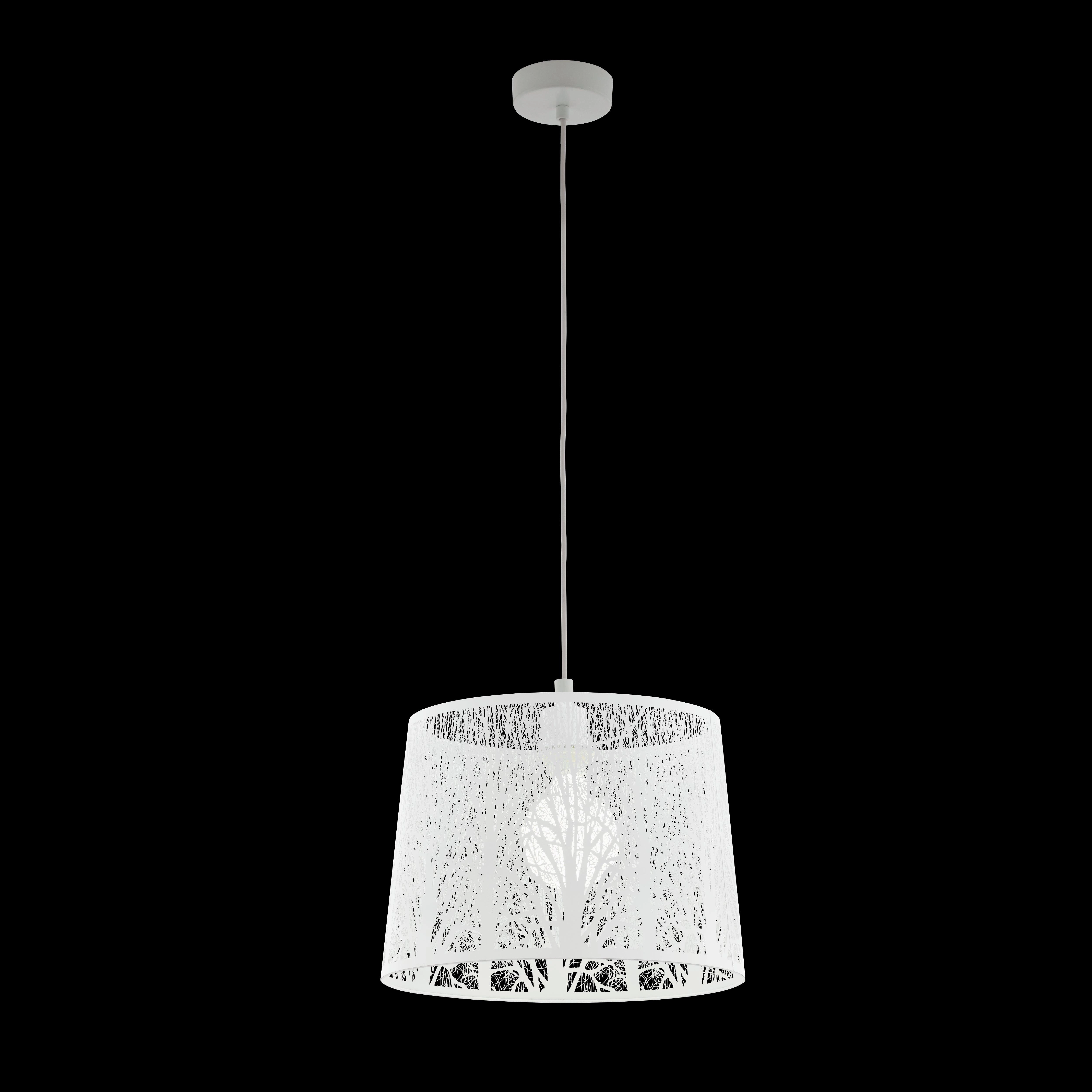 Eglo Hambleton Tree Pattern White Metal Ceiling Pendant