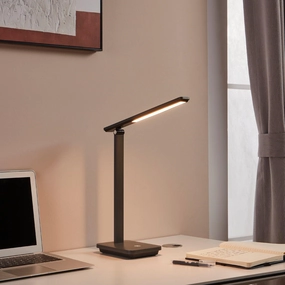 Eglo Iniesta LED Black Touch Desk Lamp energy-saving LED light