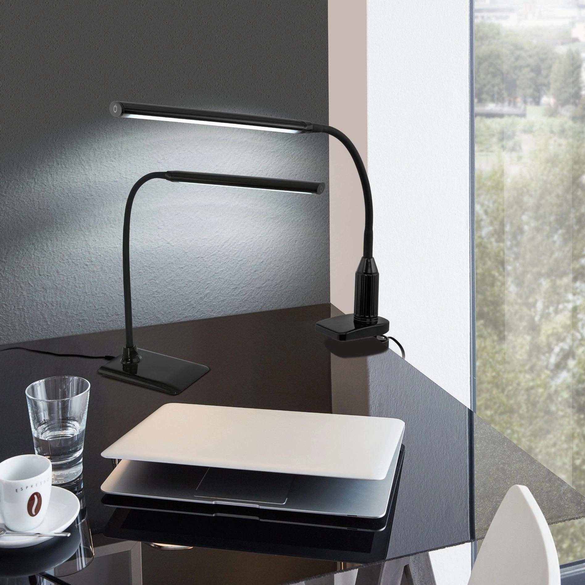 Eglo Laroa Black Adjustable LED Table Lamp