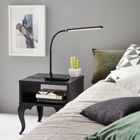 Eglo Laroa Black Adjustable LED Table Lamp energy-saving LED light