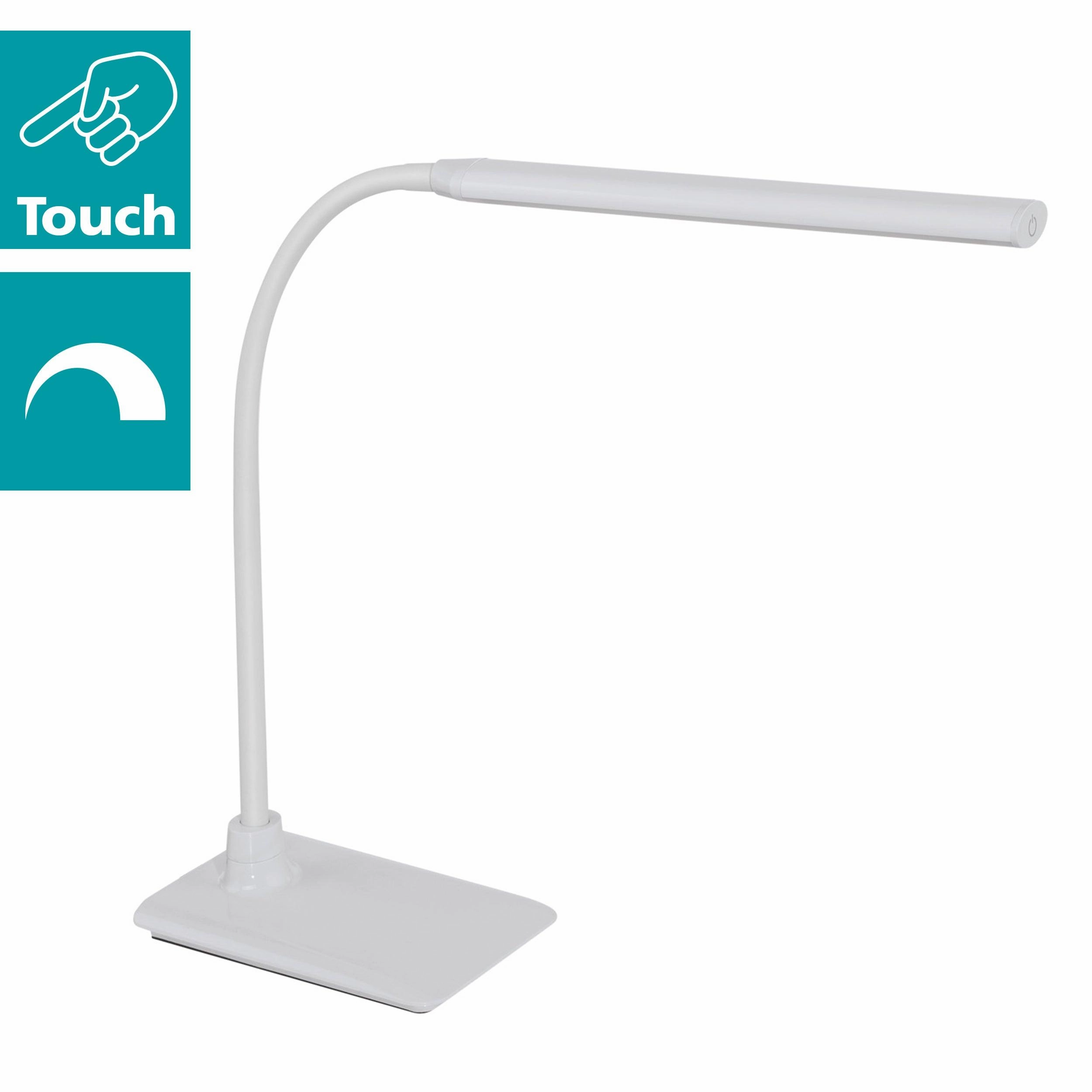 Eglo Laroa White Adjustable LED Table Lamp