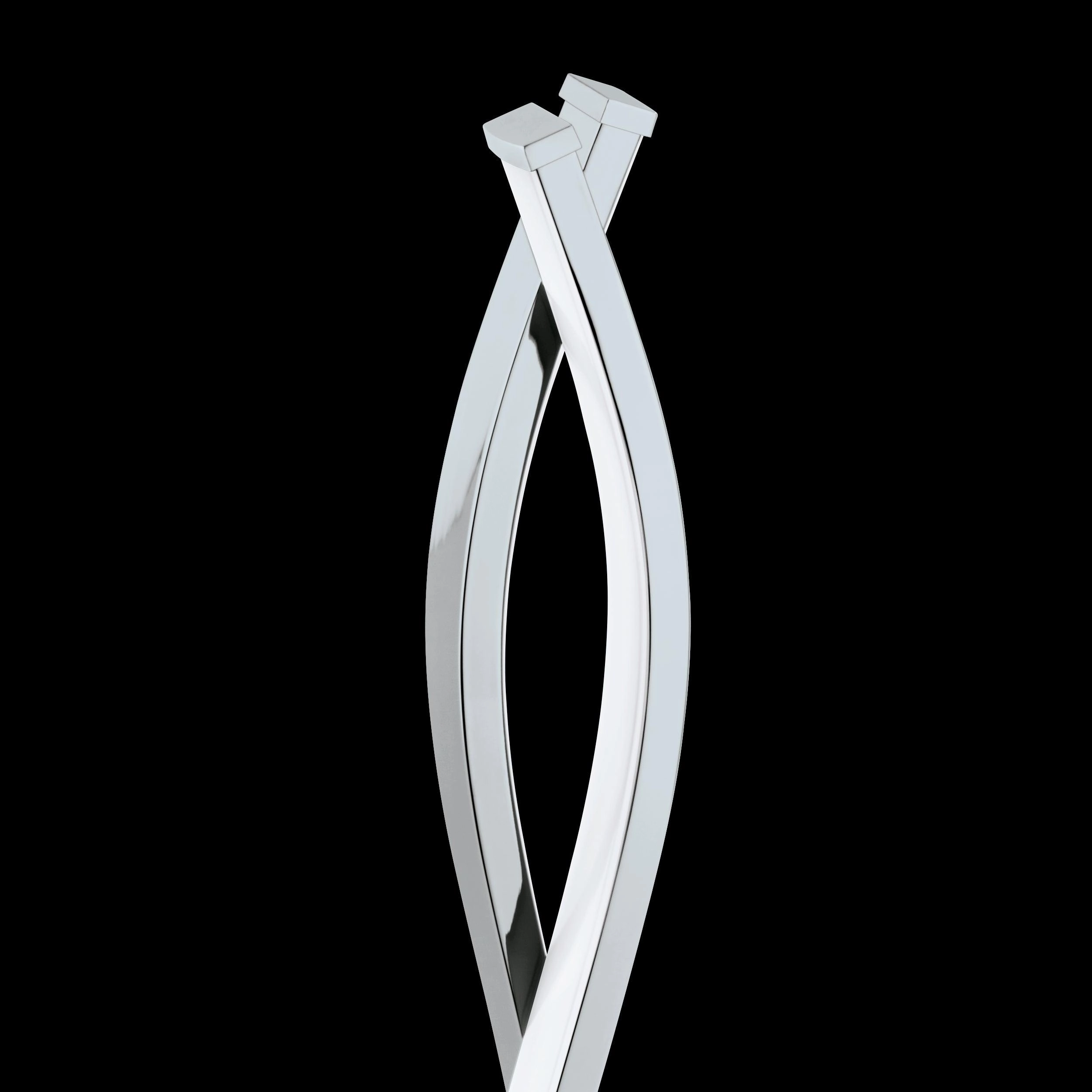 Eglo Lasana 2 2 Light LED Chrome Table Lamp