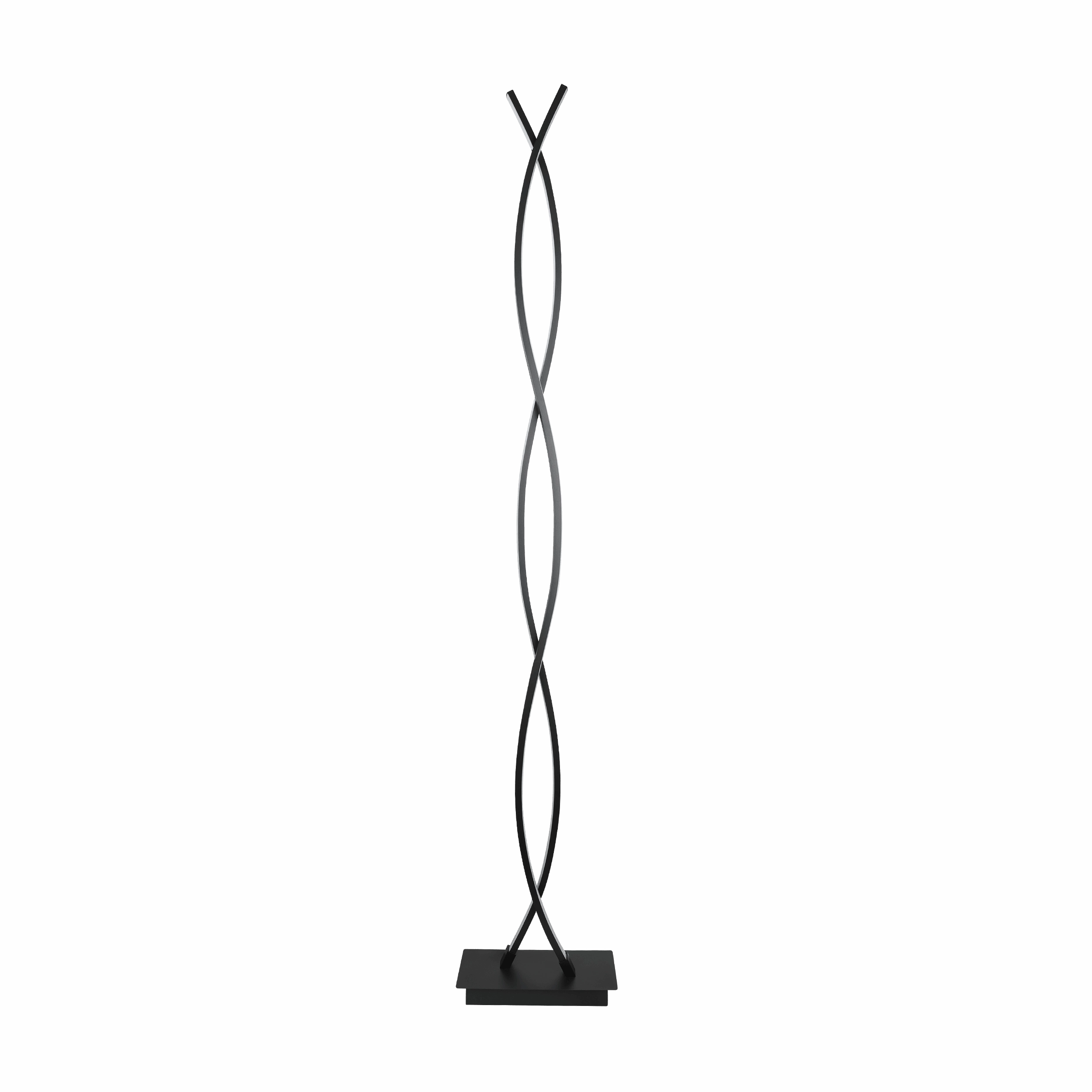 Eglo Lasana 3 LED Modern Two Light Black Floor Lamp