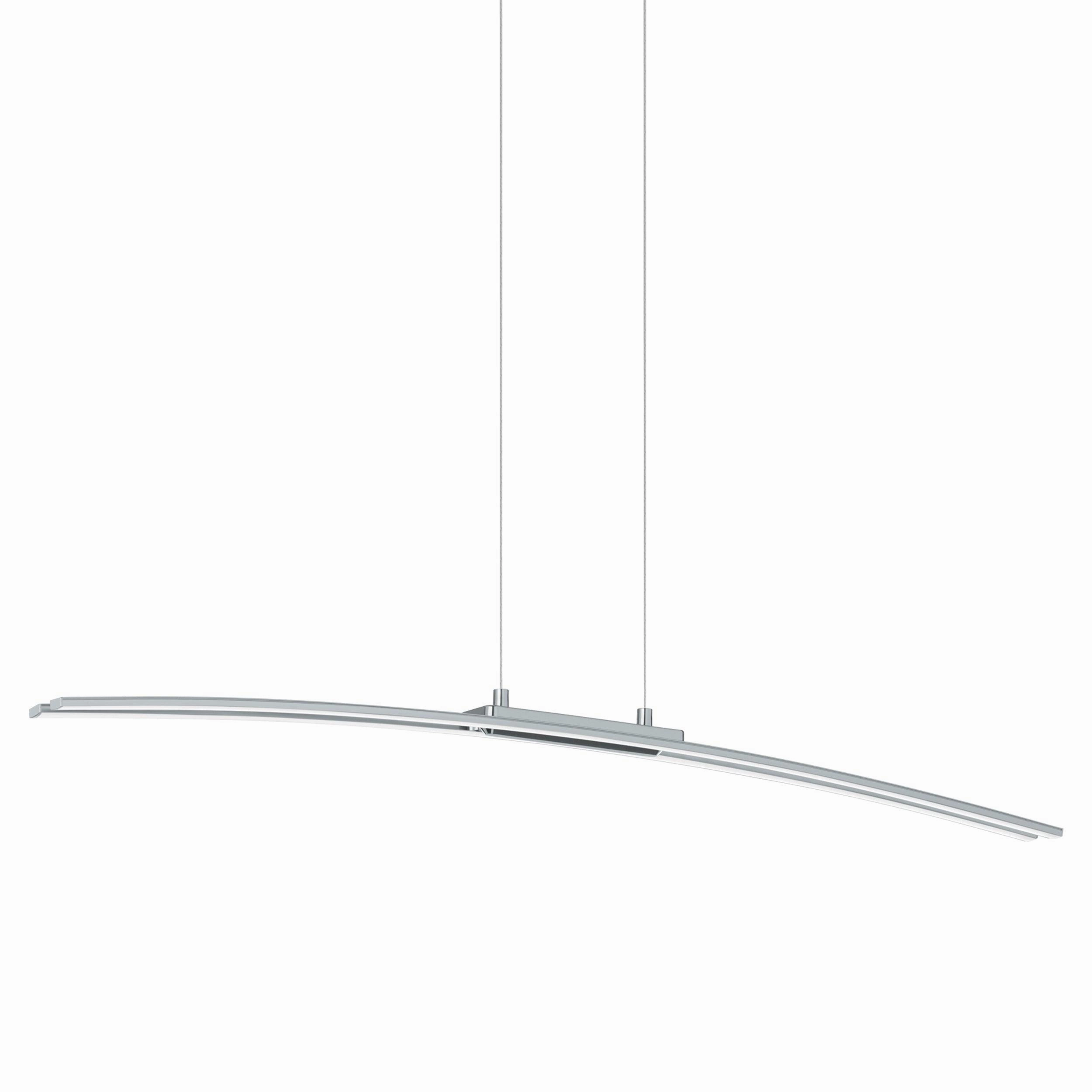 Eglo Lasana LED Chrome Curved Ceiling Pendant