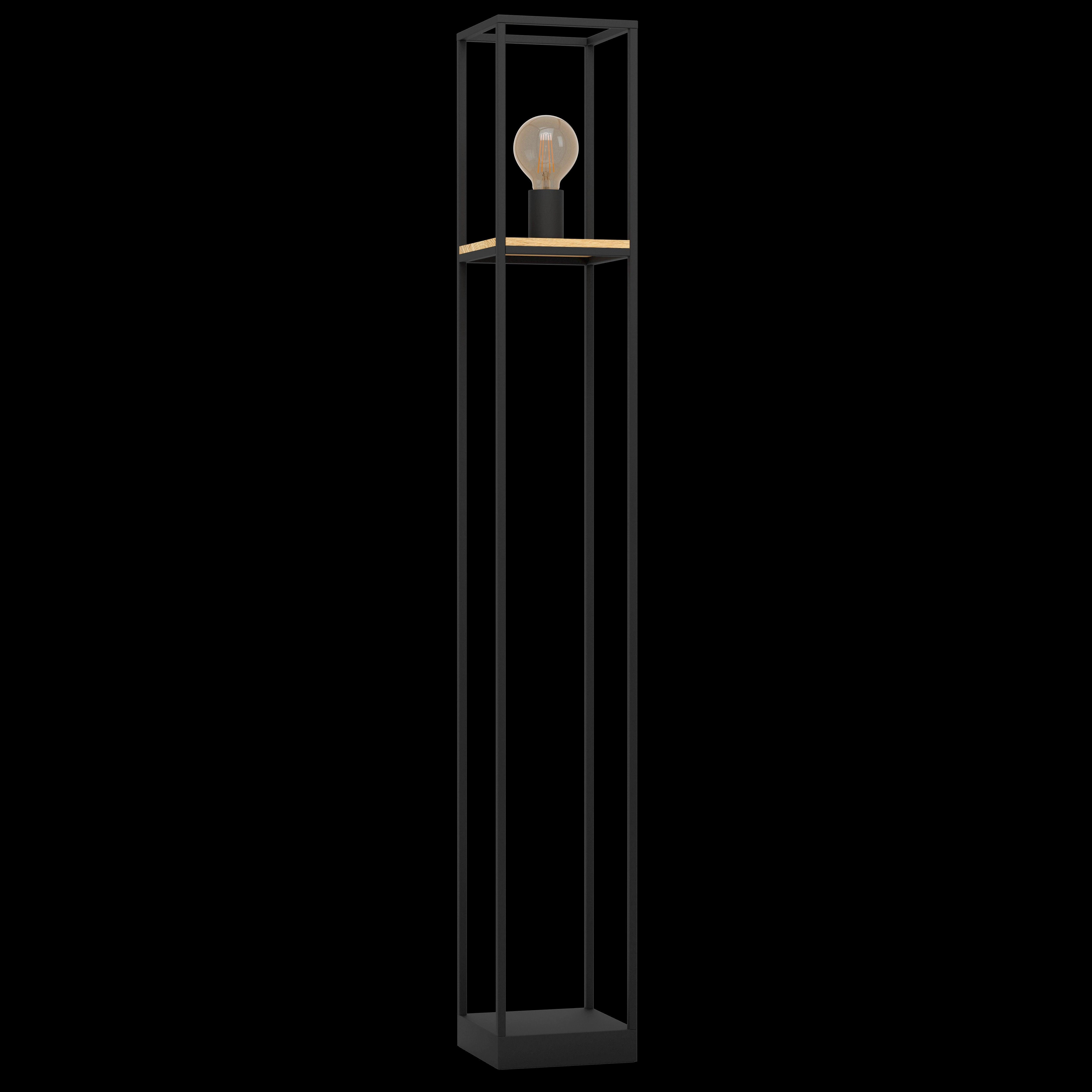 Eglo Libertad Rectangular Metal Framed Floor Lamp