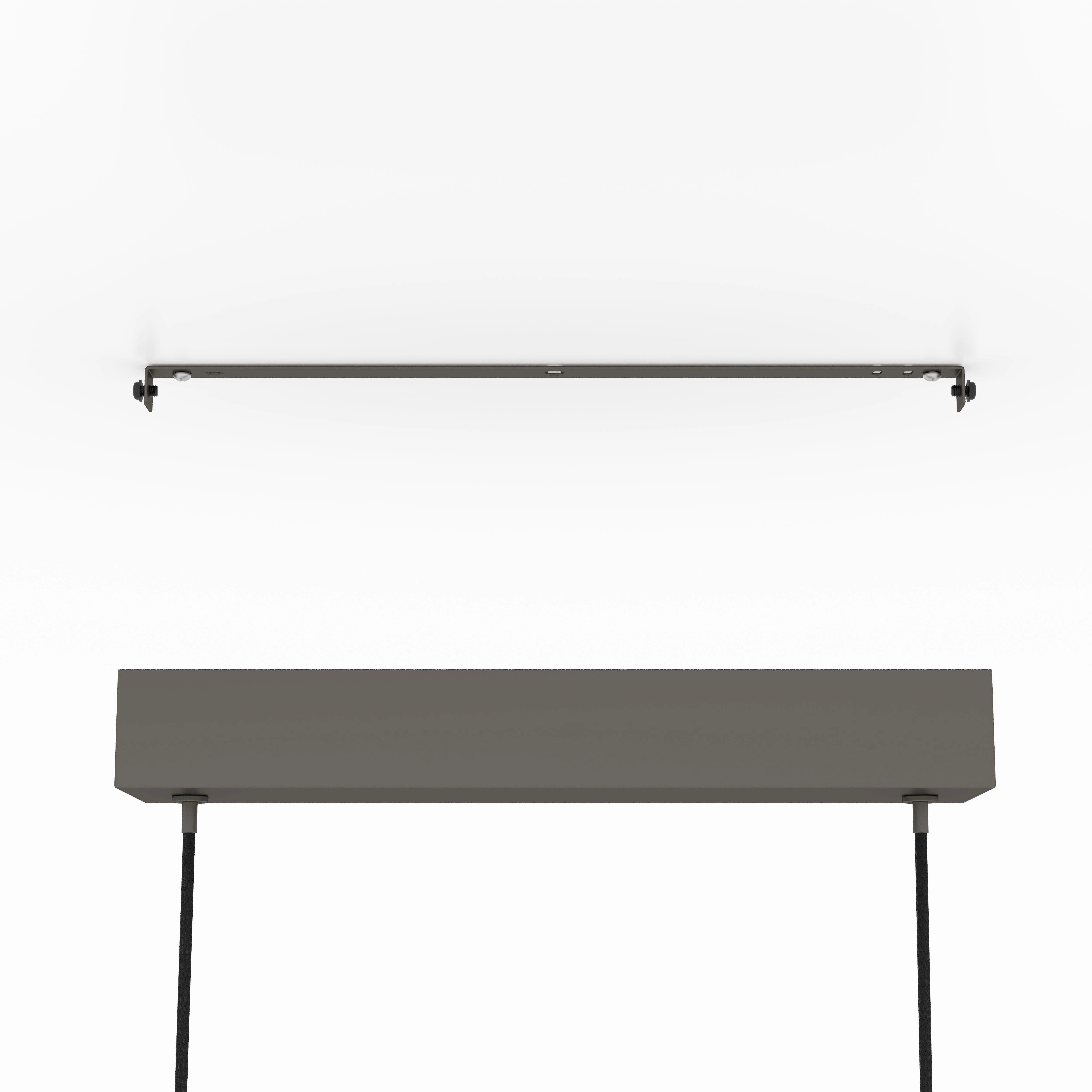 Eglo Lisciana LED Aluminium & Walnut Effect Pendant