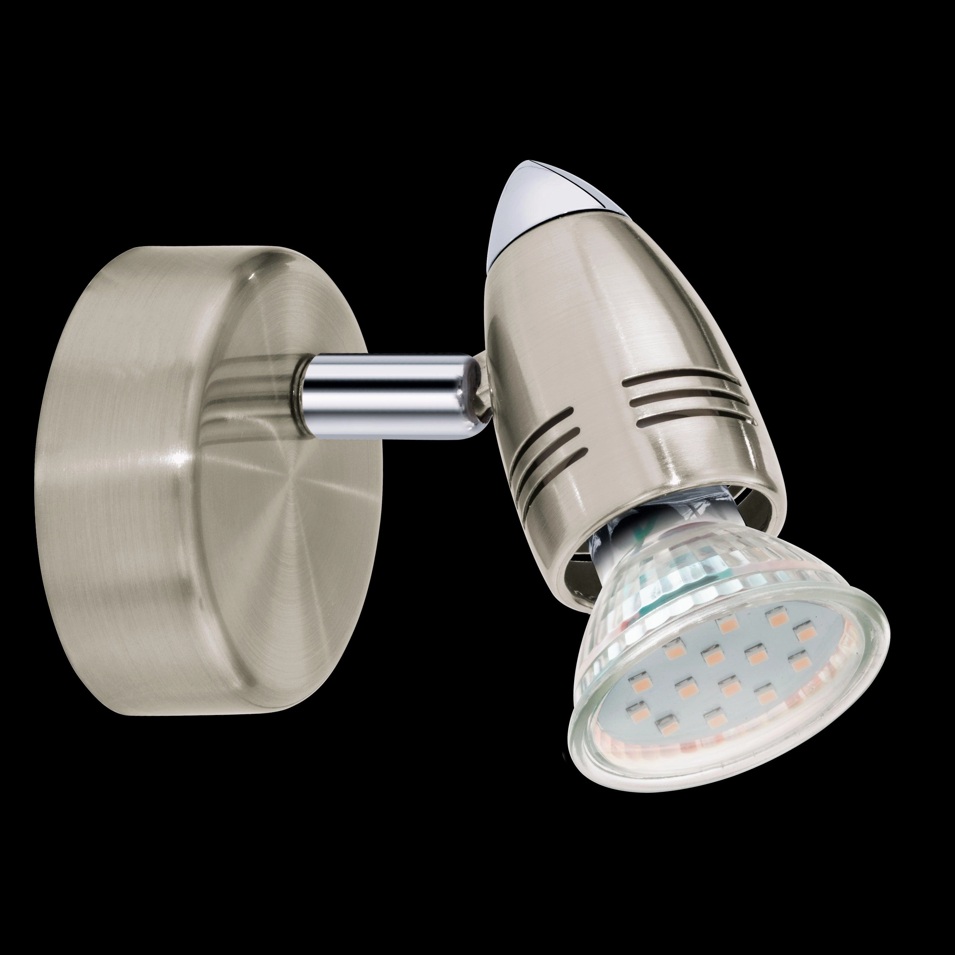 Eglo Magnum-LED Nickel Wall Spotlight