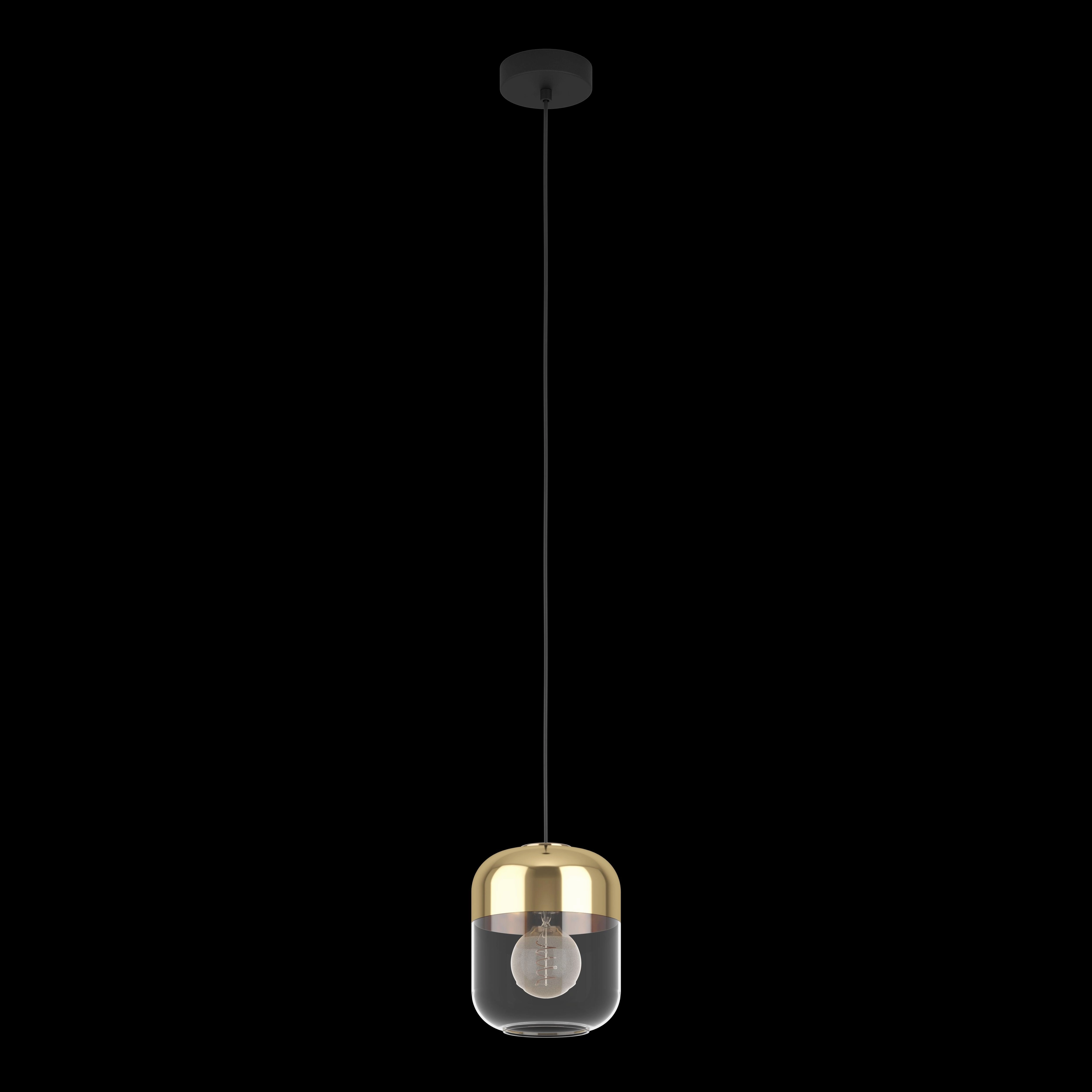 Eglo Maryvilla Glass & Gold Ceiling Pendant