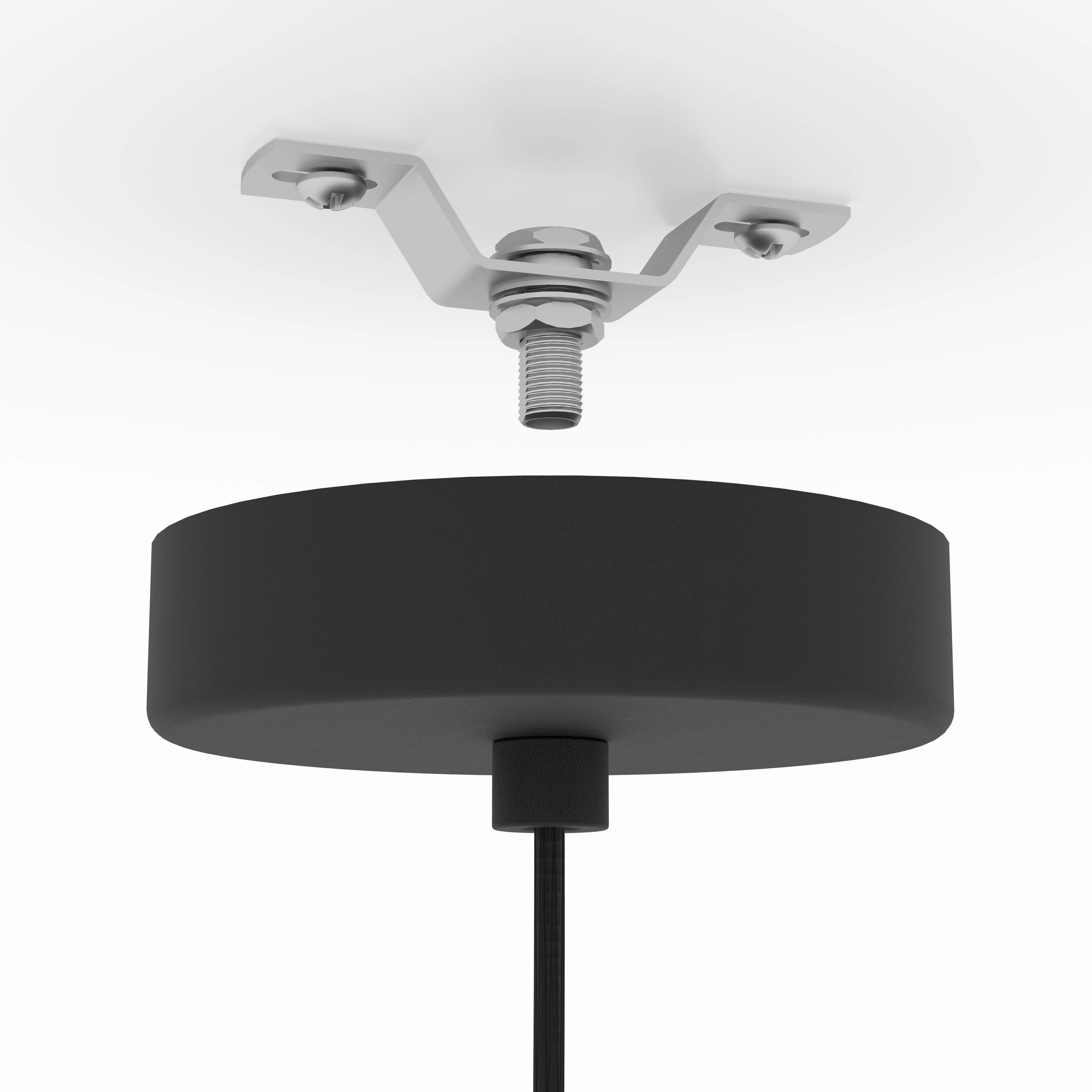Eglo Matlock Pale Grey Industrial Ceiling Pendant