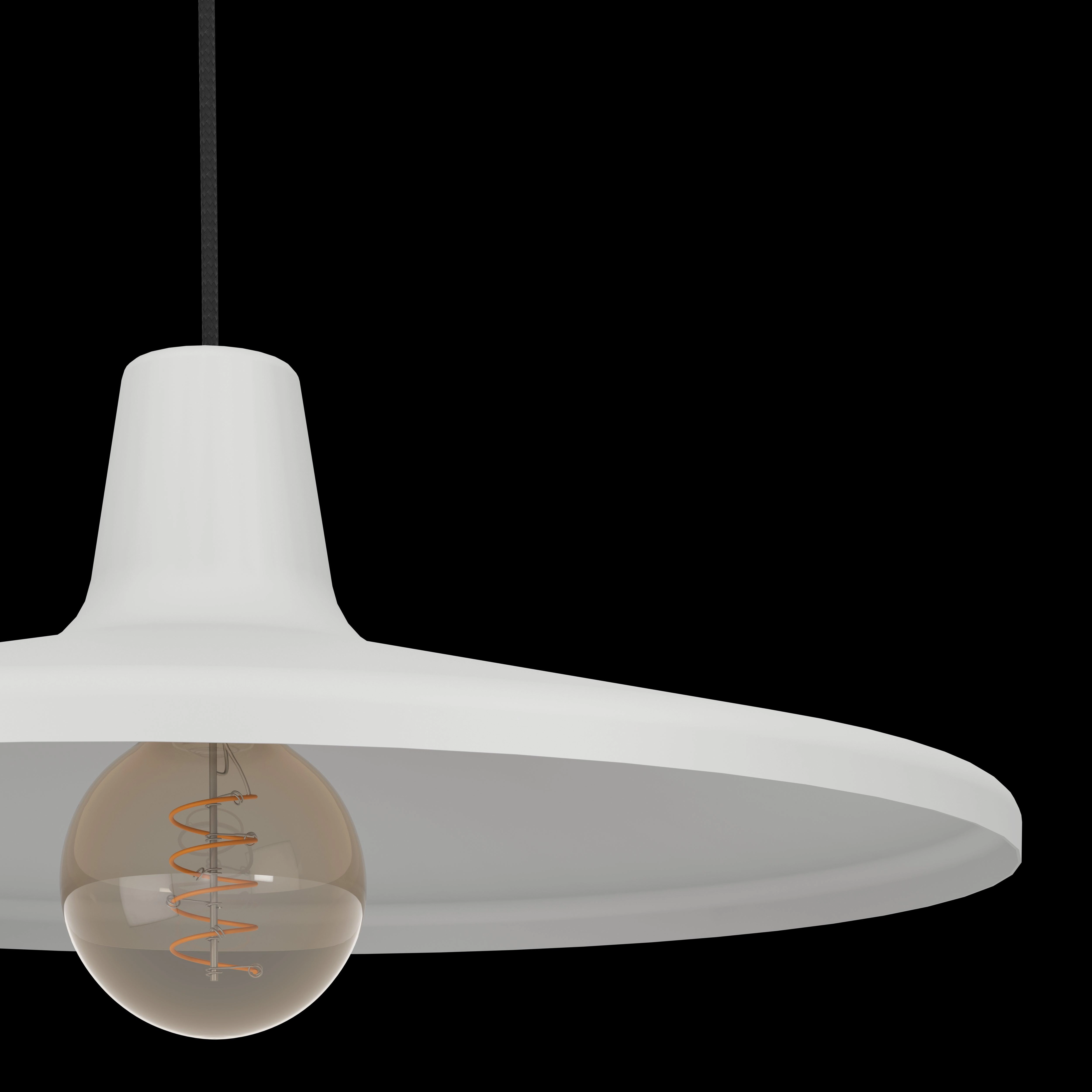Eglo Miniere Grey Metal Lampshade Ceiling Pendant