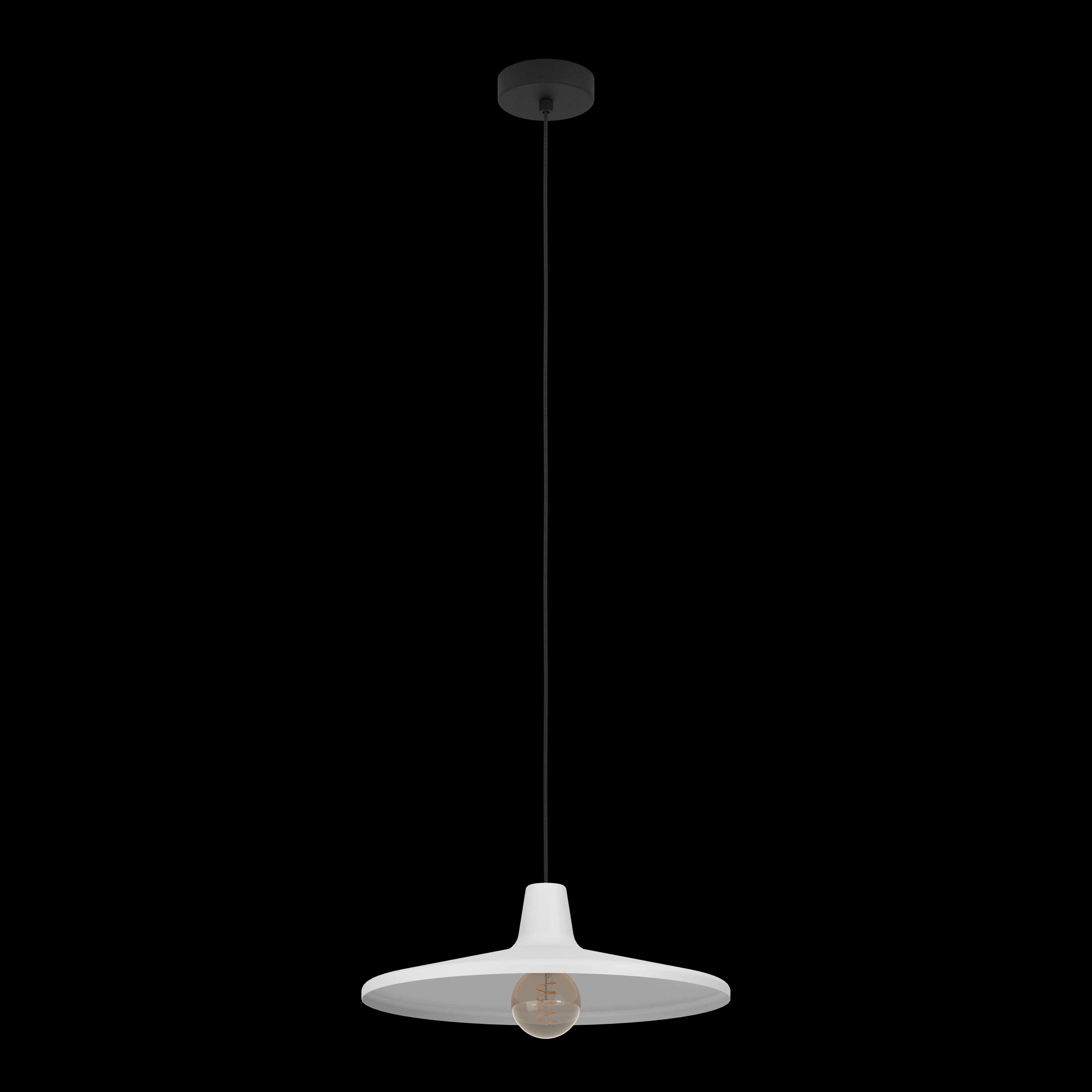 Eglo Miniere Grey Metal Lampshade Ceiling Pendant