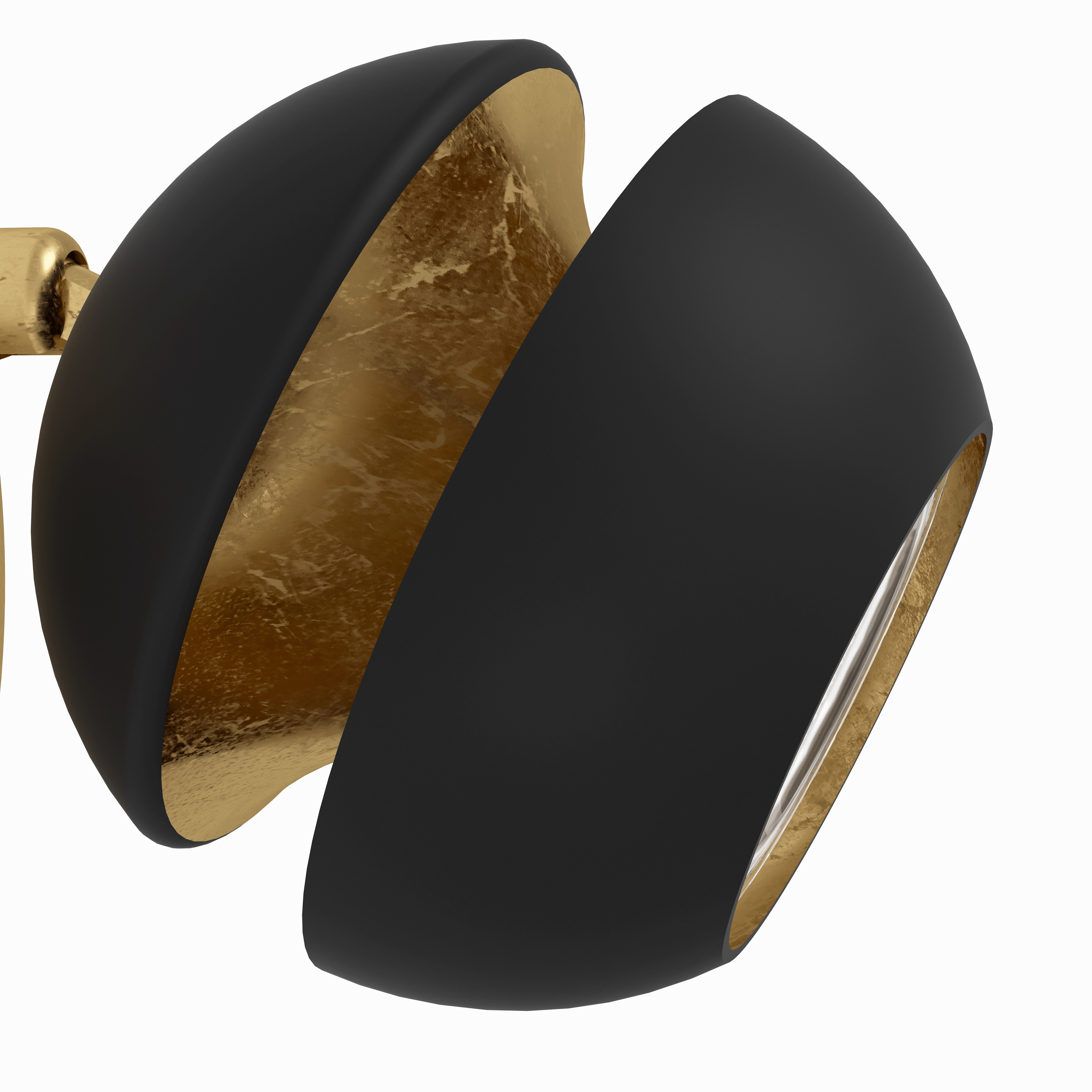 Eglo Nocito Gold & Black Wall Spotlight