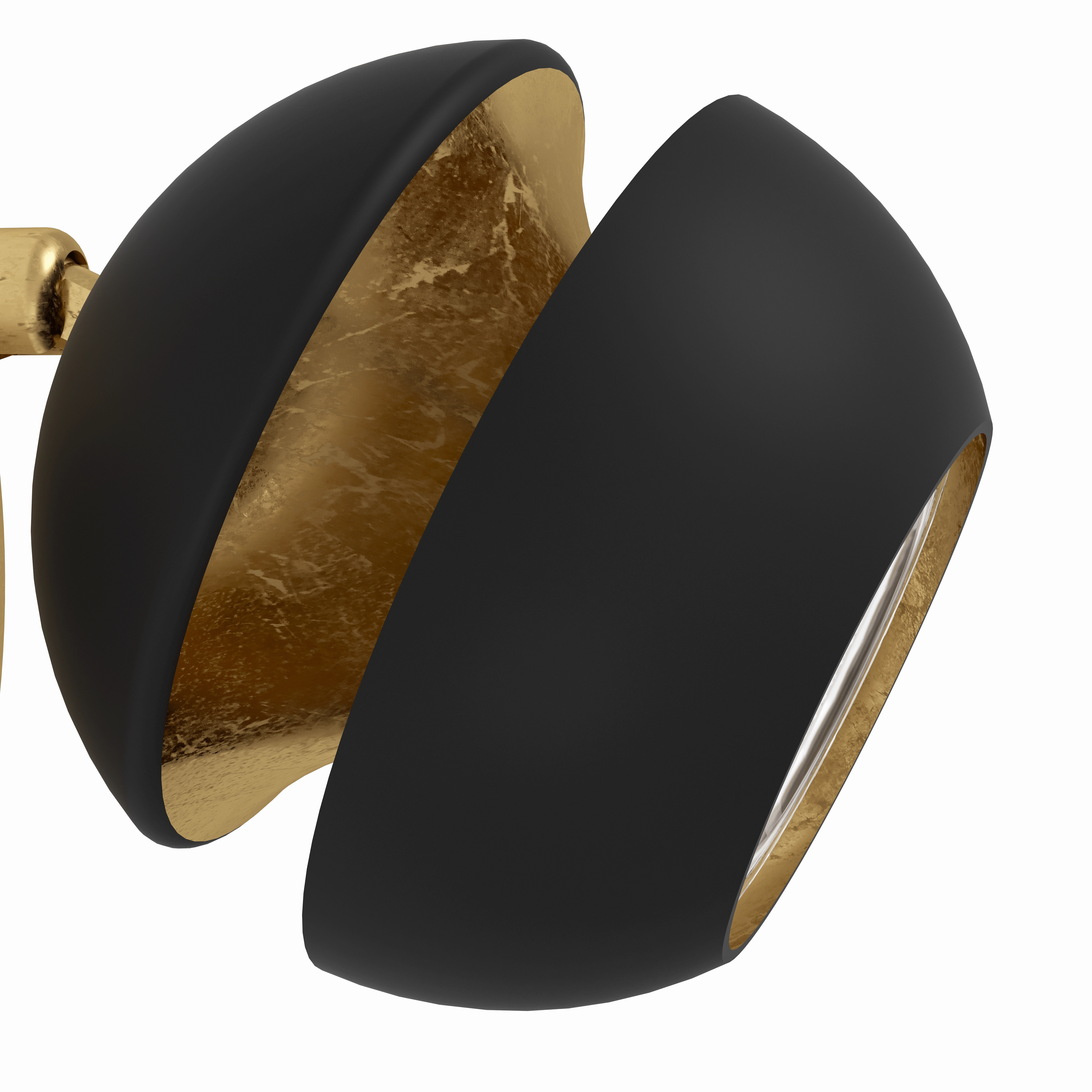 Eglo Nocito Gold & Black Wall Spotlight