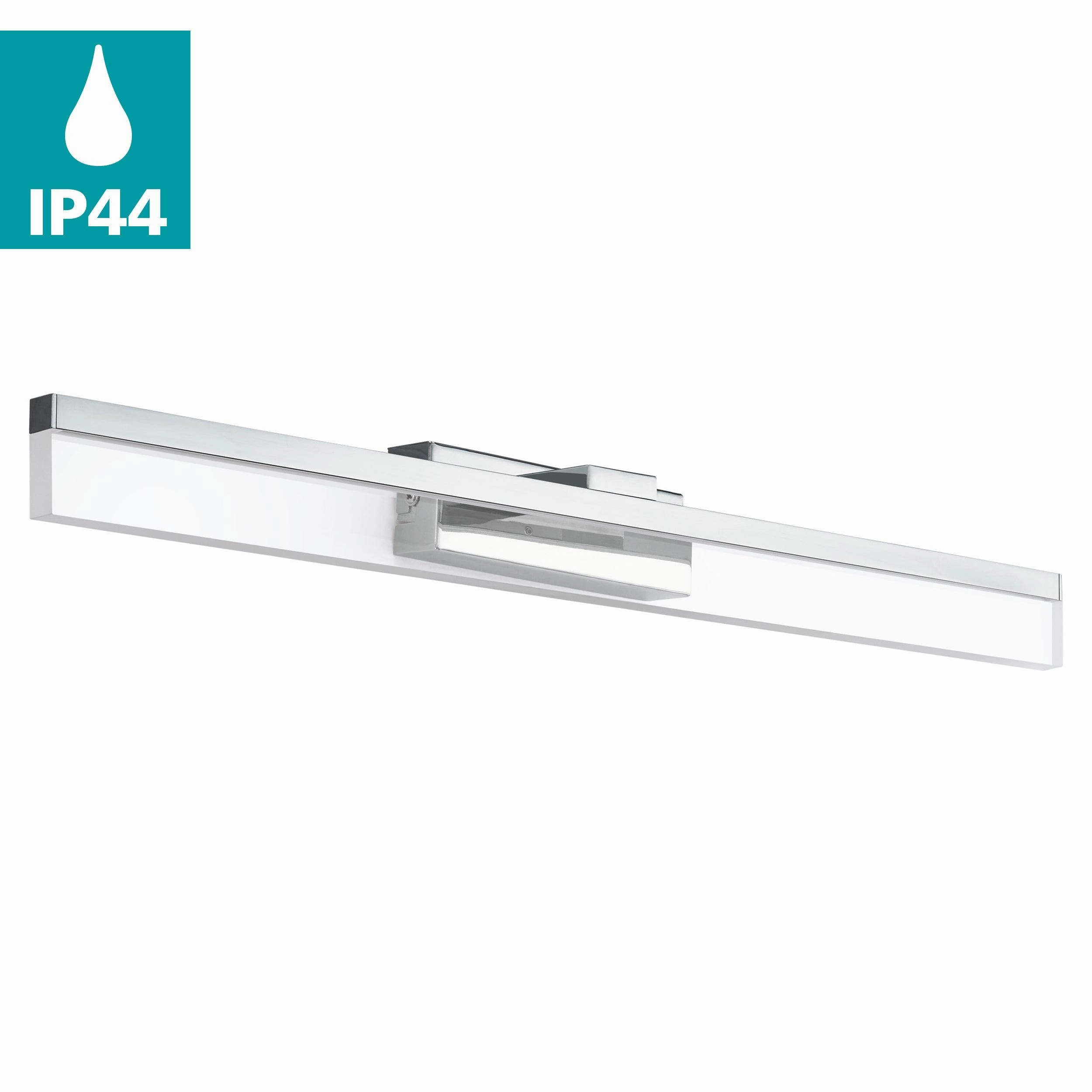 Eglo Palmital IP44 Chrome Bathroom Wall Light