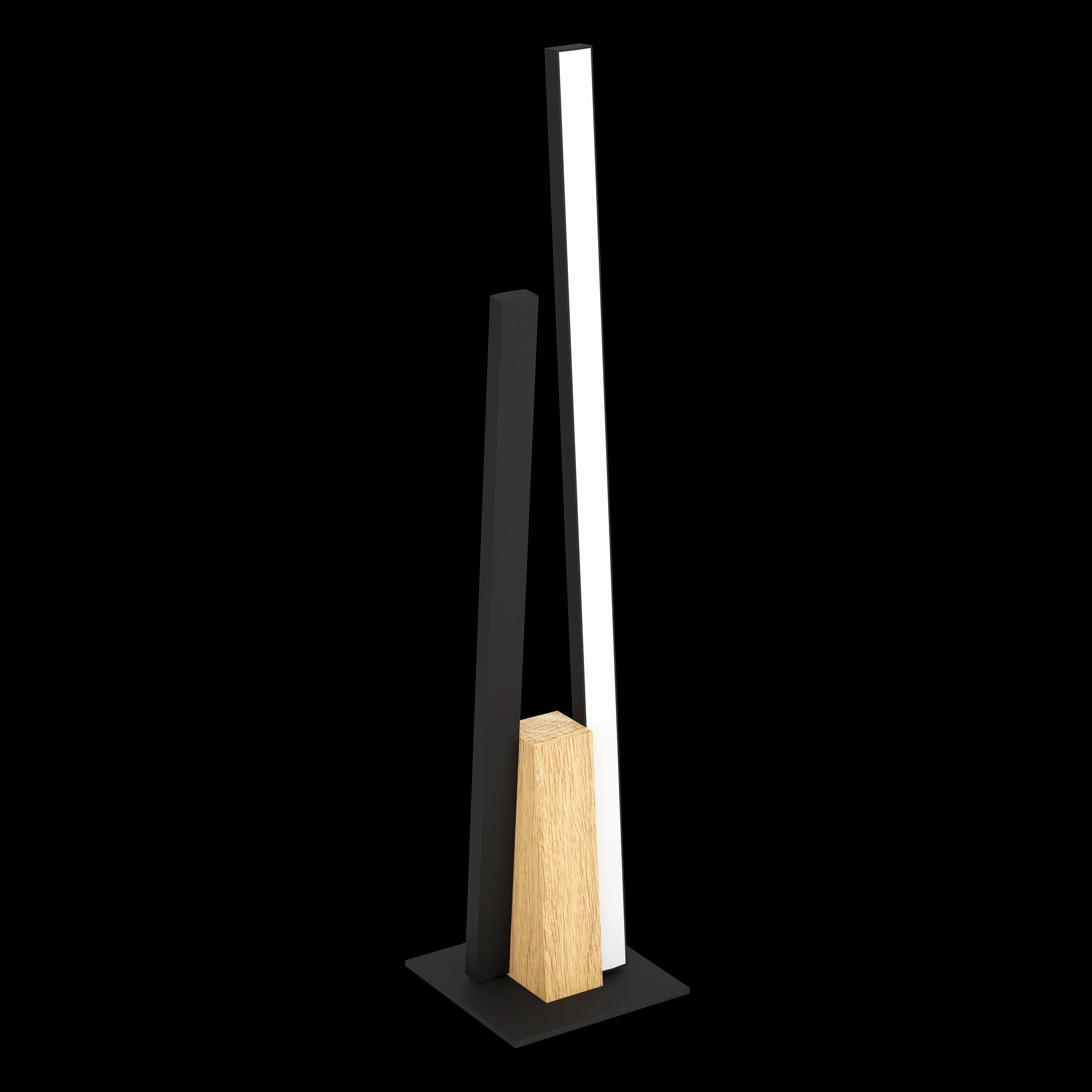 Eglo Panagria LED Black & Wood Table Lamp