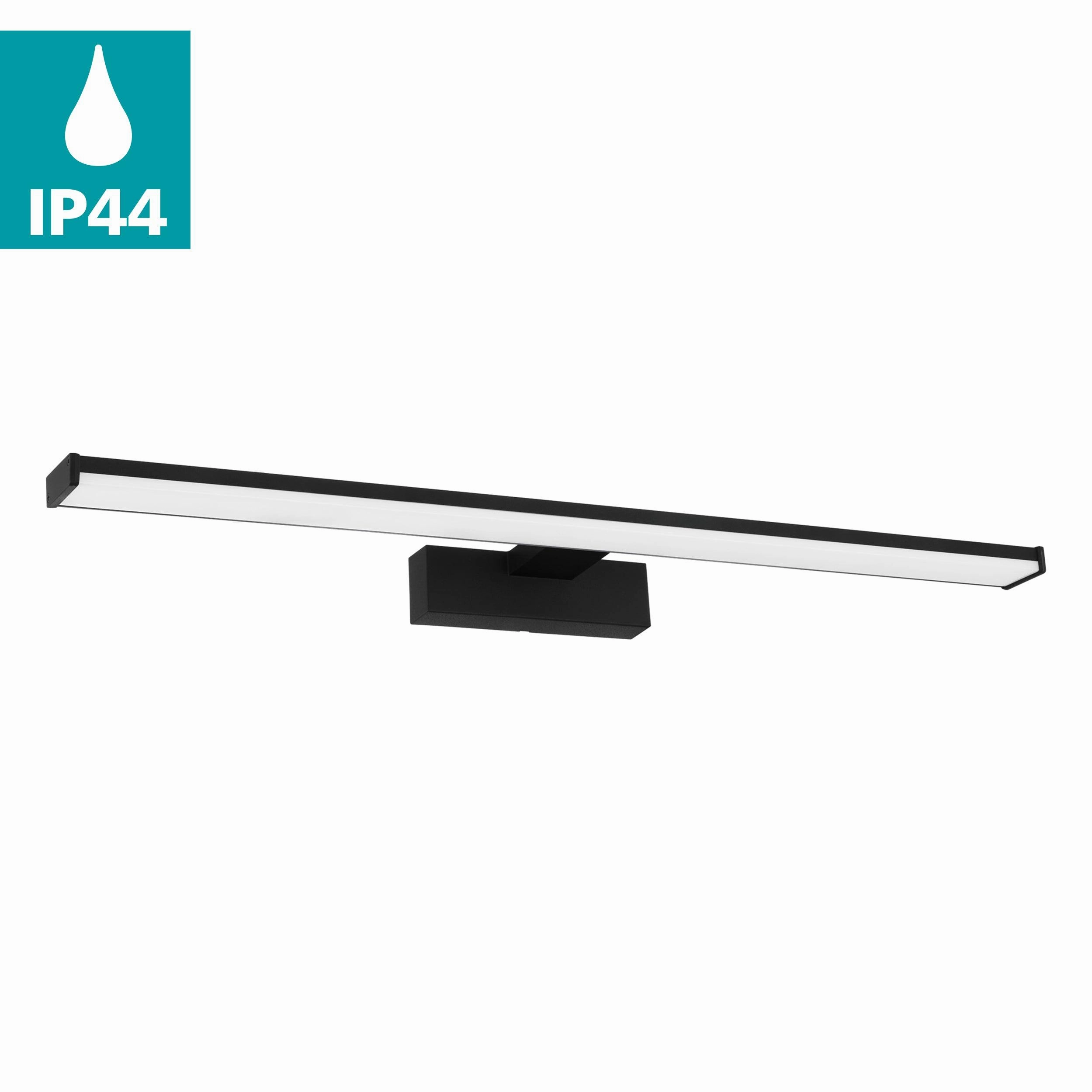 Eglo Pandella 1 IP44 LED Black Bathroom Wall / Mirror - 60cm