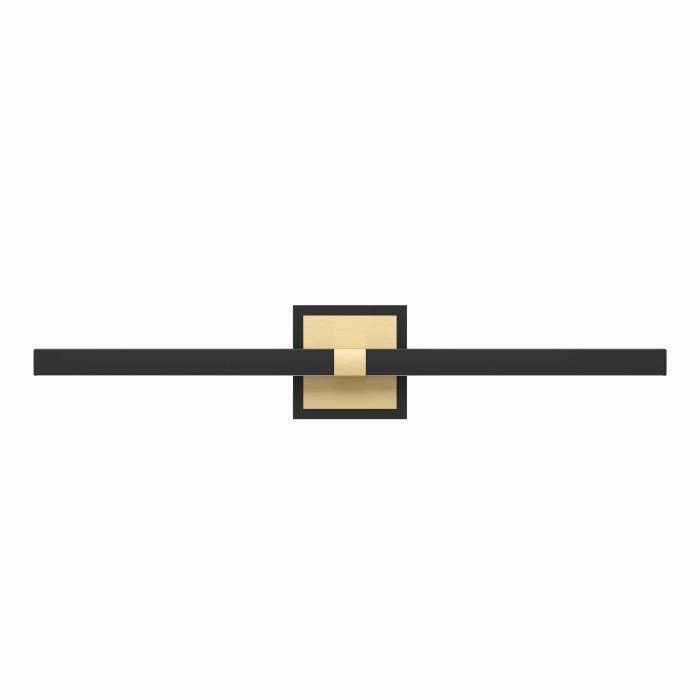 Eglo Peguera IP44 Black & Brass Bathroom LED Wall light
