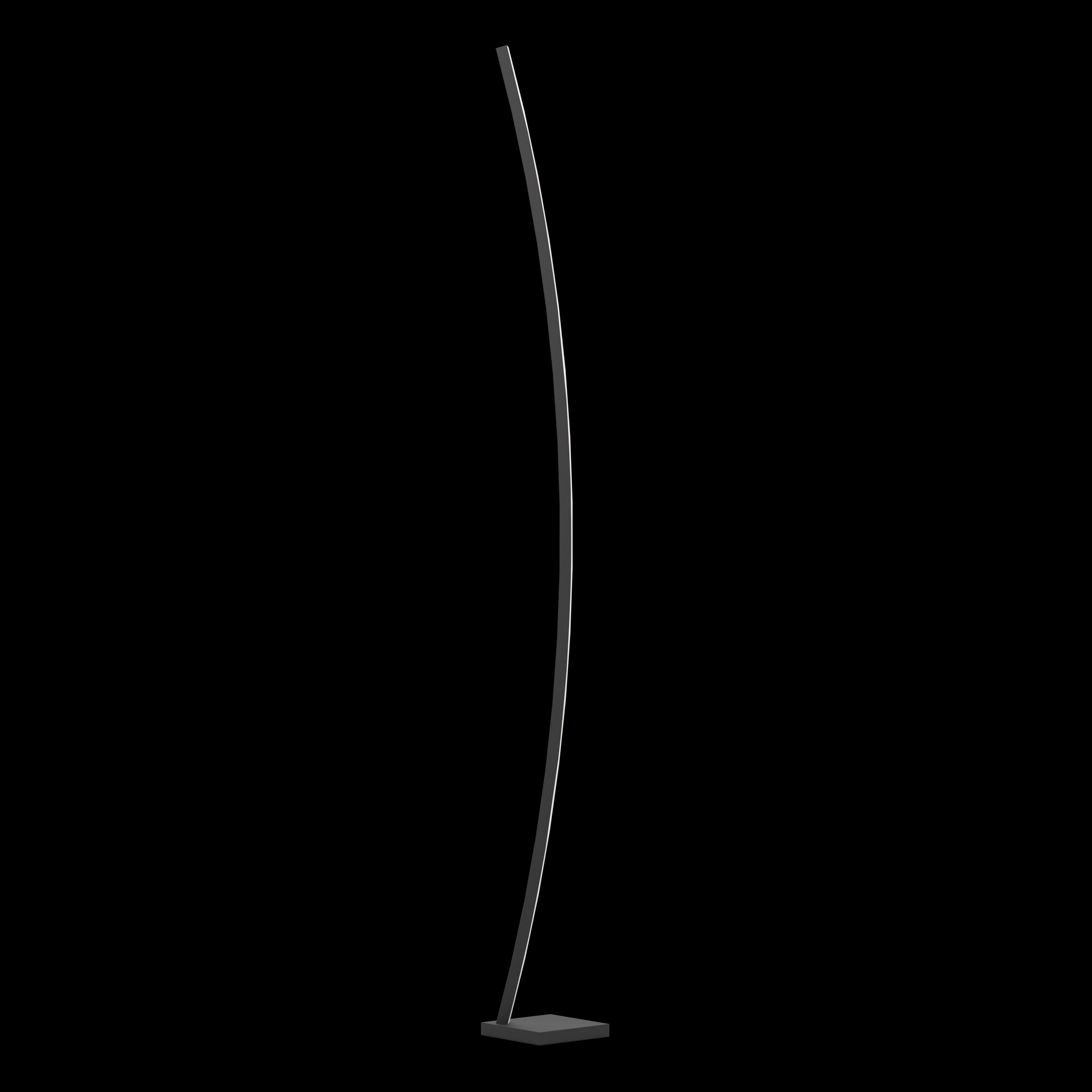 Eglo Picacha LED Black Curved Floor Lamp