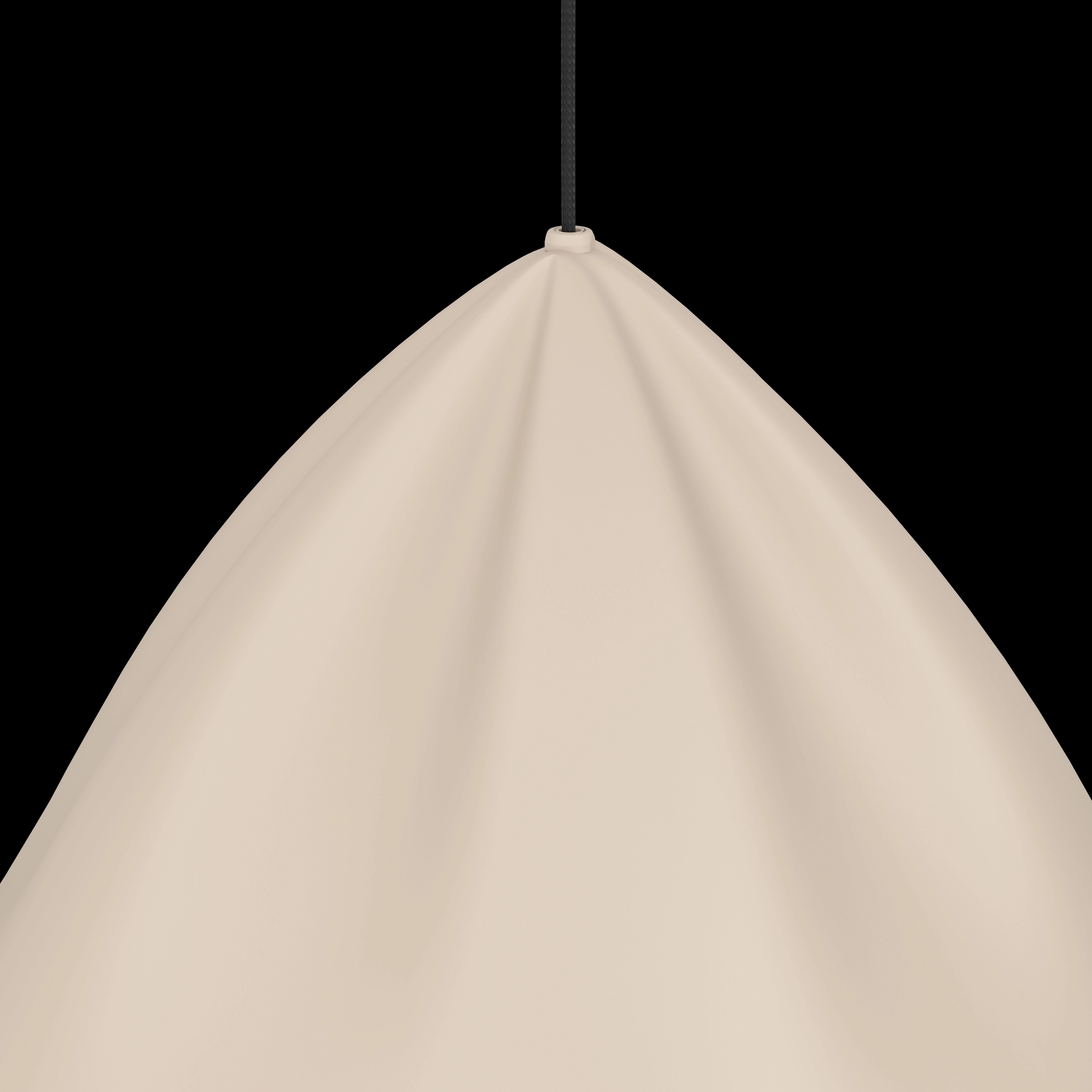 Eglo Podere Conical Sand Metal Japandi Pendant