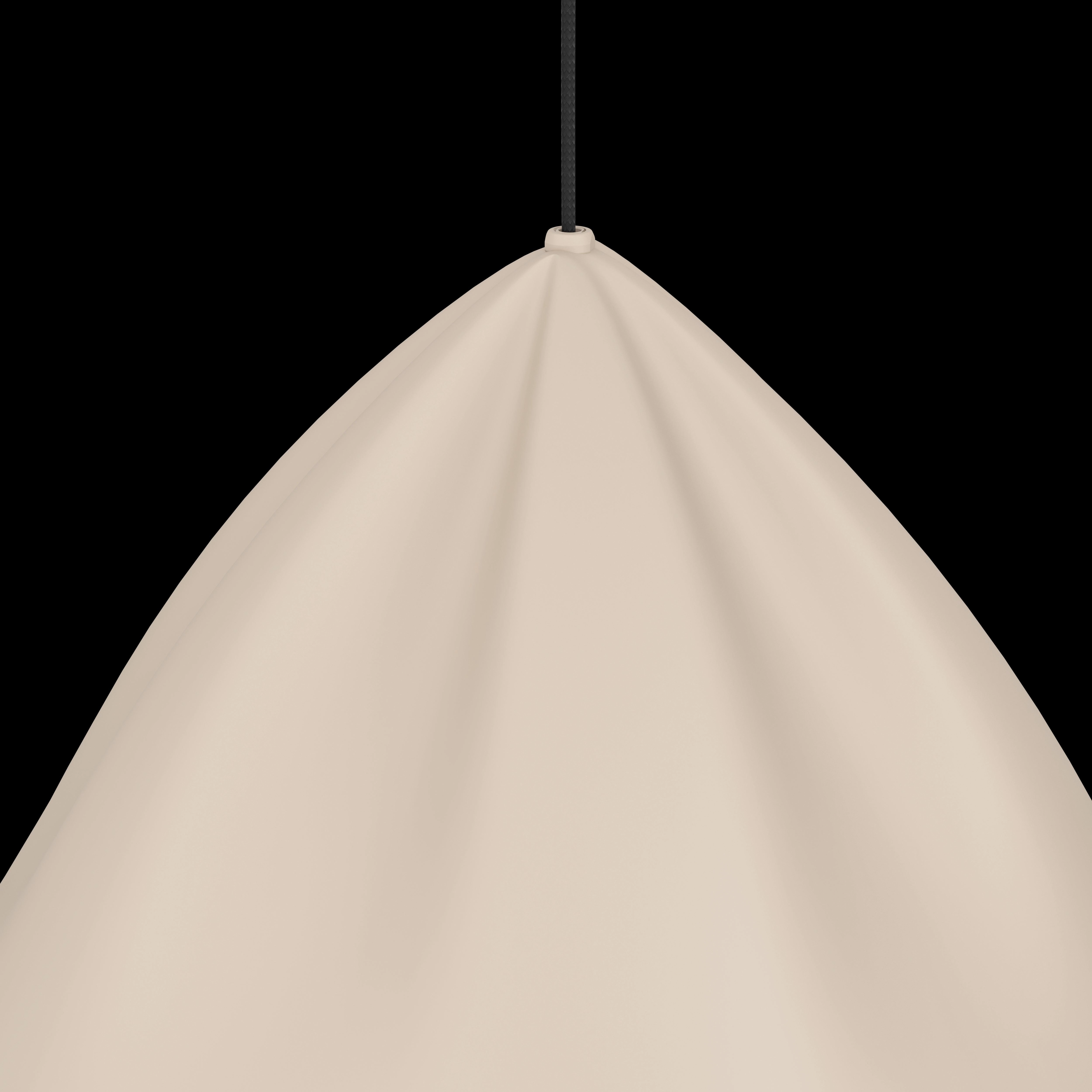 Eglo Podere Conical Sand Metal Japandi Pendant