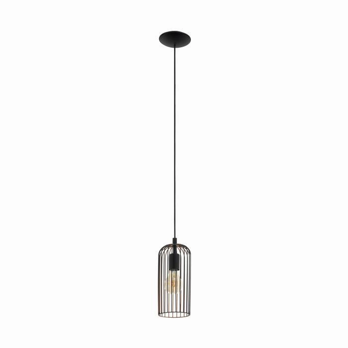 Eglo Roccamena Black & Copper Wire Ceiling Pendant