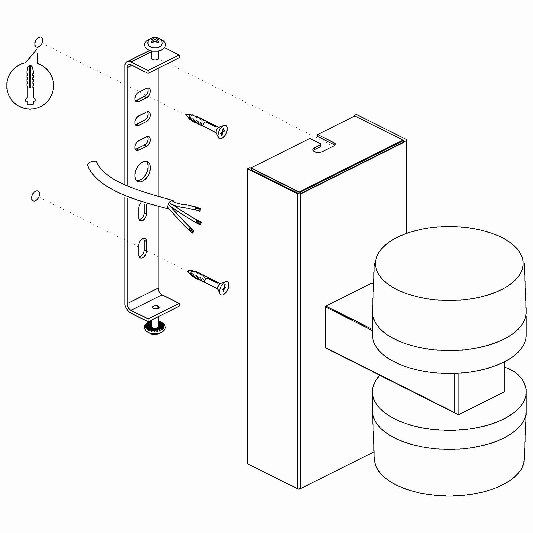 Eglo Romendo 1 Chrome LED Bathroom Wall light - IP44