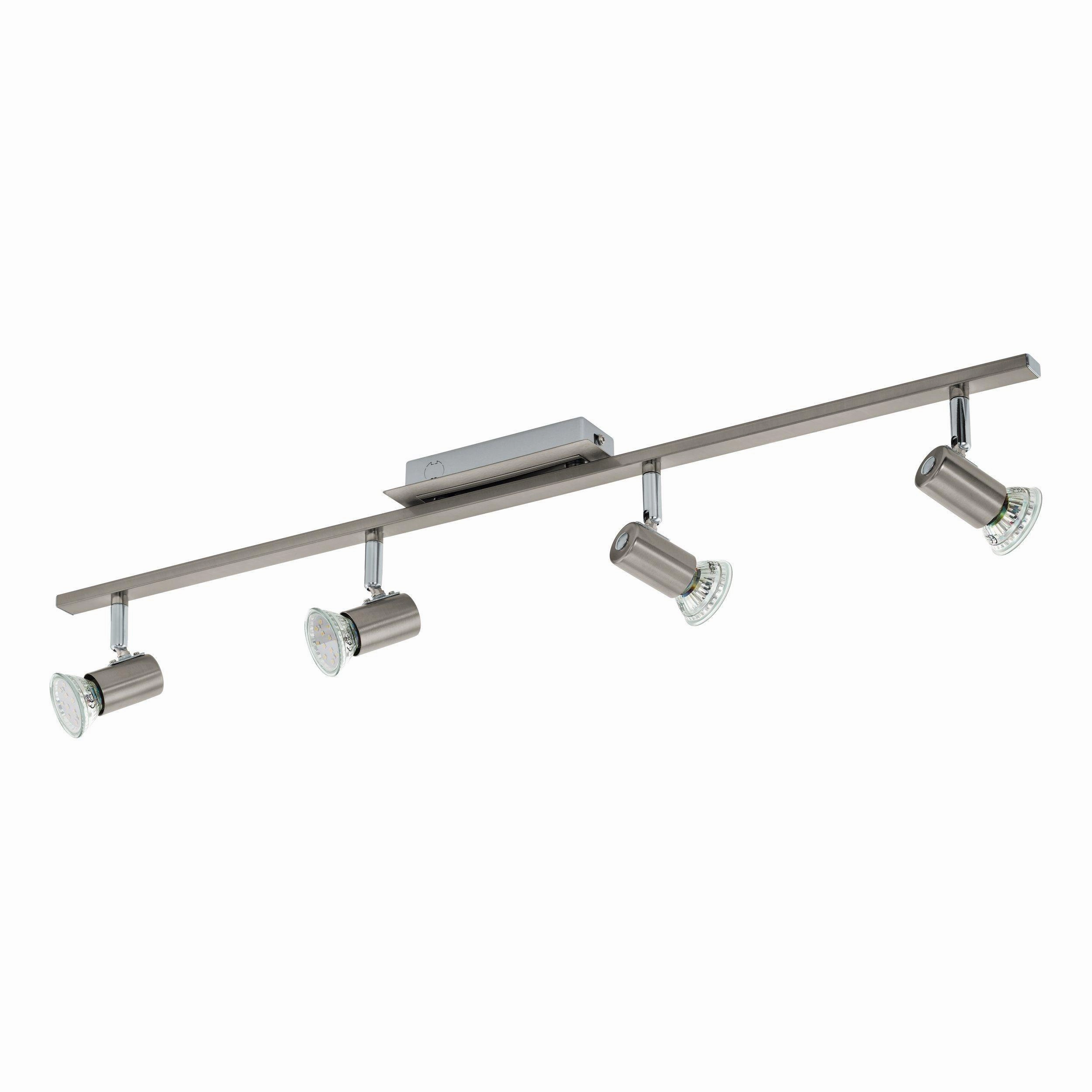 Eglo Rottelo Nickel & Chrome 4 Light Bar Spotlight