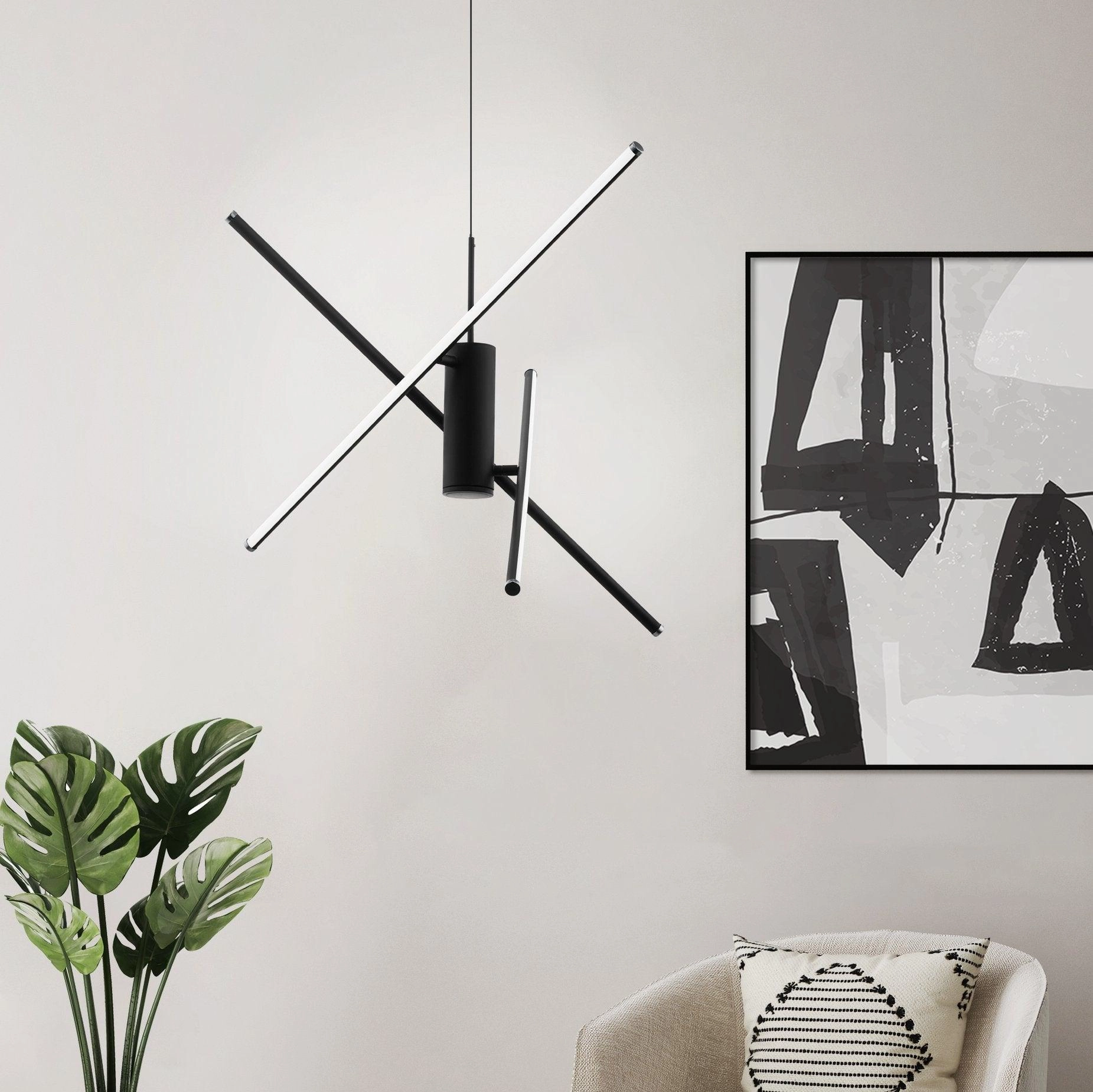 Eglo Salitre Black Modern LED Ceiling Pendant