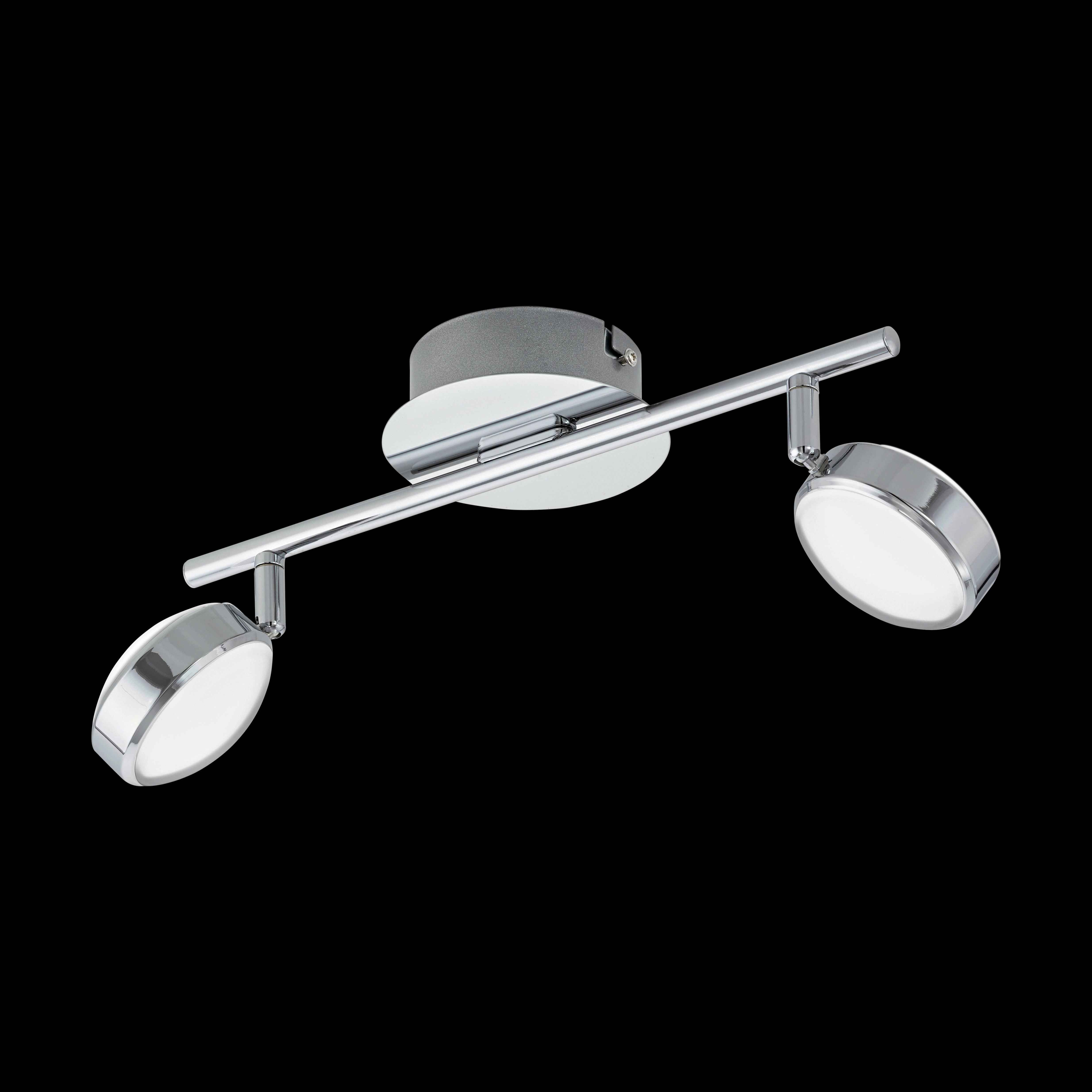 Eglo Salto Chrome LED 2 Light Bar Spotlight