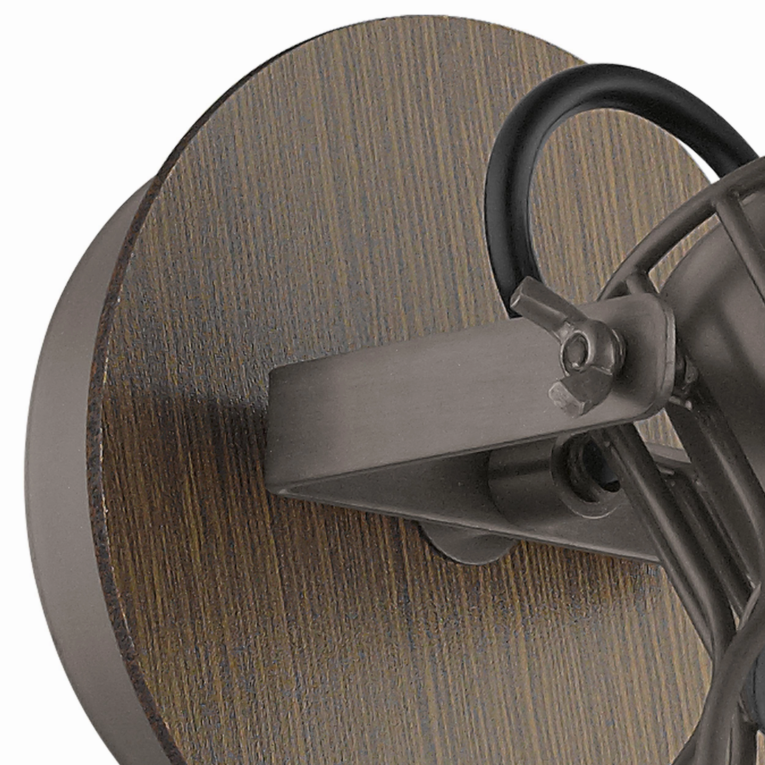 Eglo Sambatello Wood & Silver Wire 4 Light Bar Spotlight
