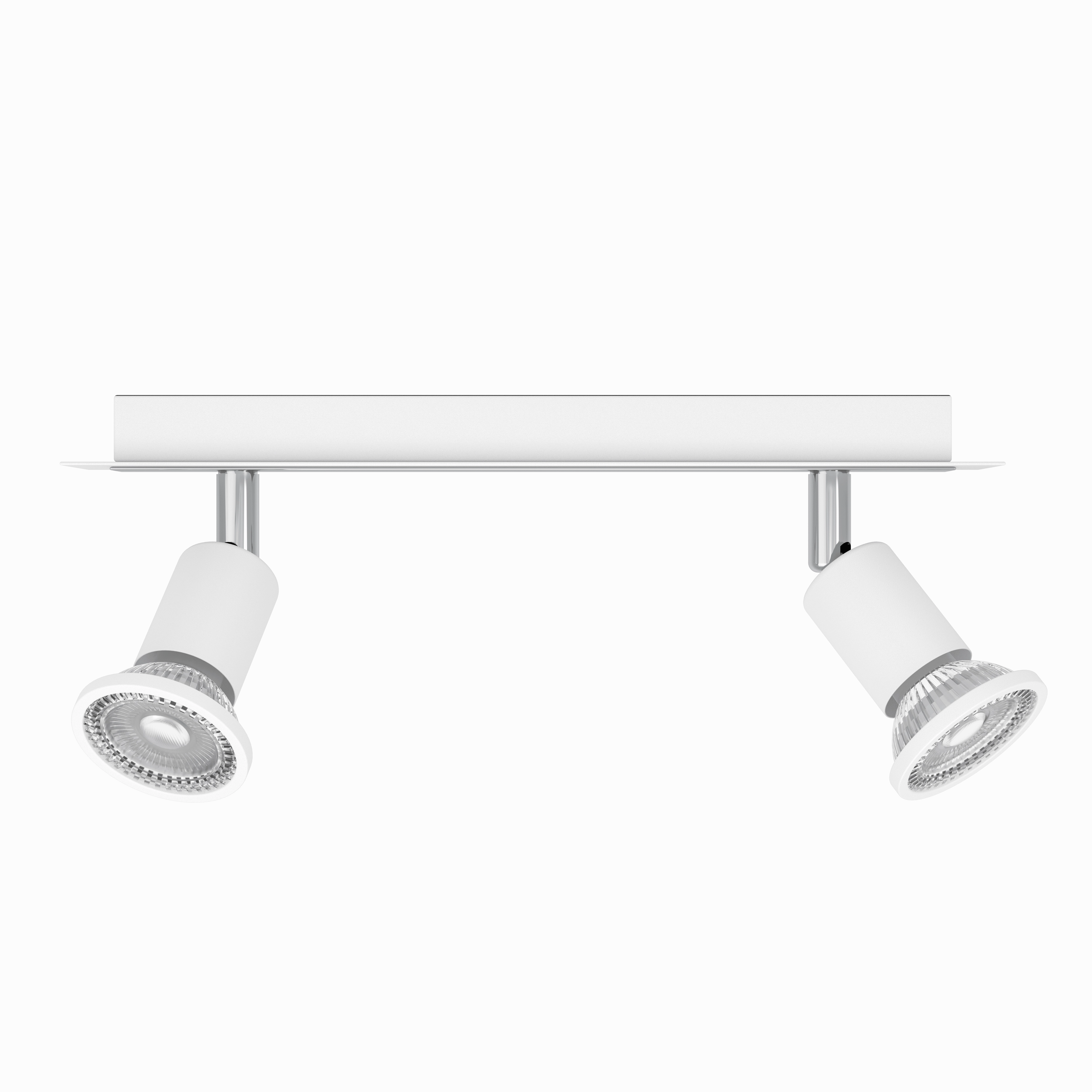 Eglo Sarria White & Chrome 2 Light Bar Spotlight