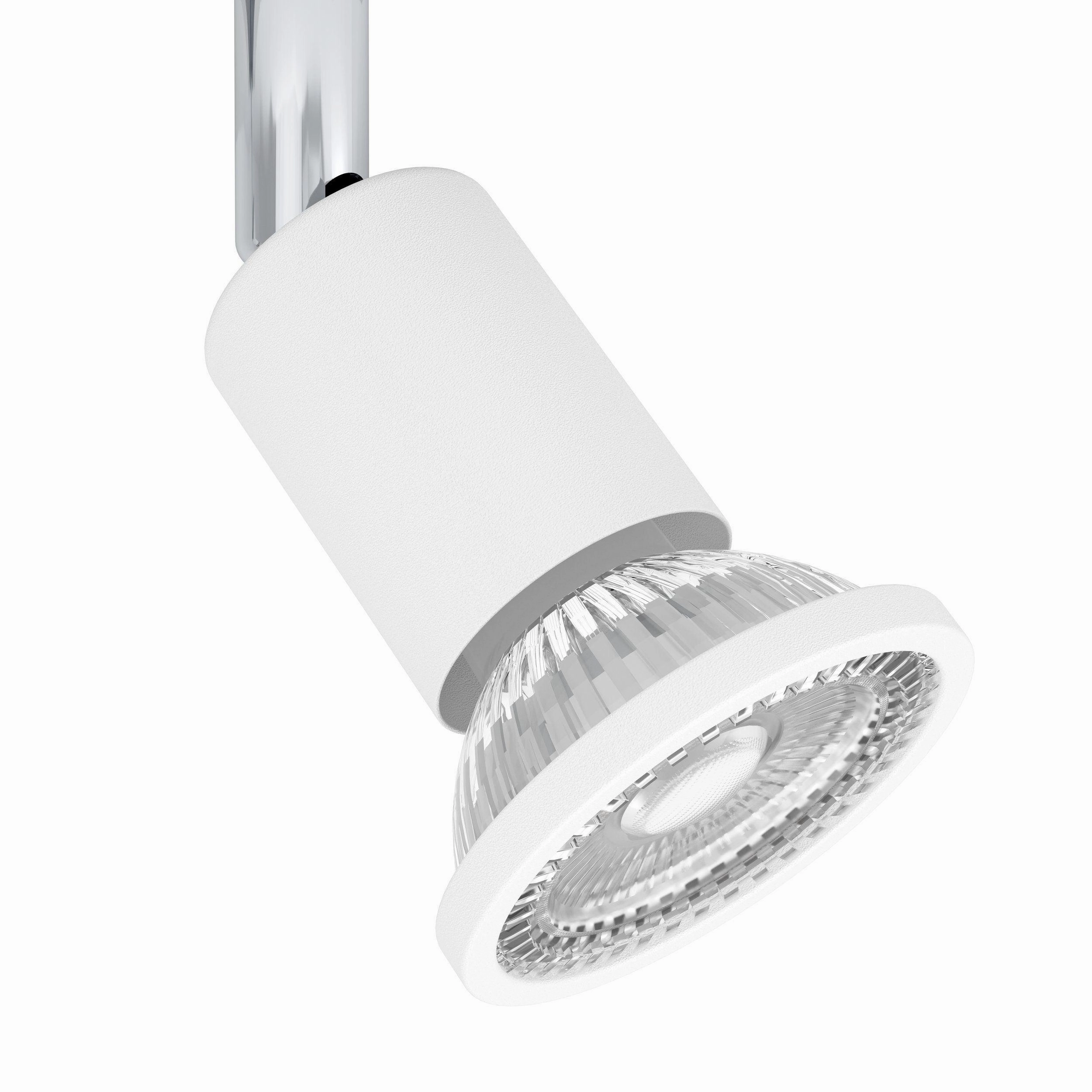 Eglo Sarria White & Chrome 3 Light Bar Spotlight