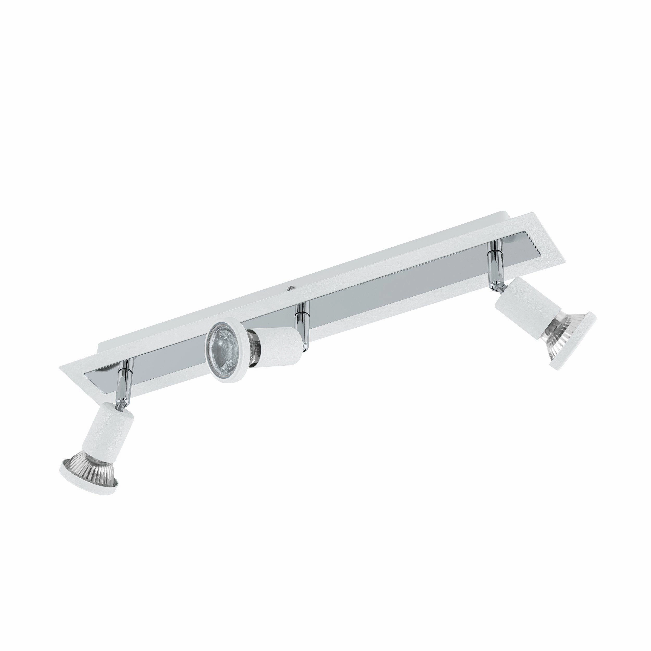 Eglo Sarria White & Chrome 3 Light Bar Spotlight