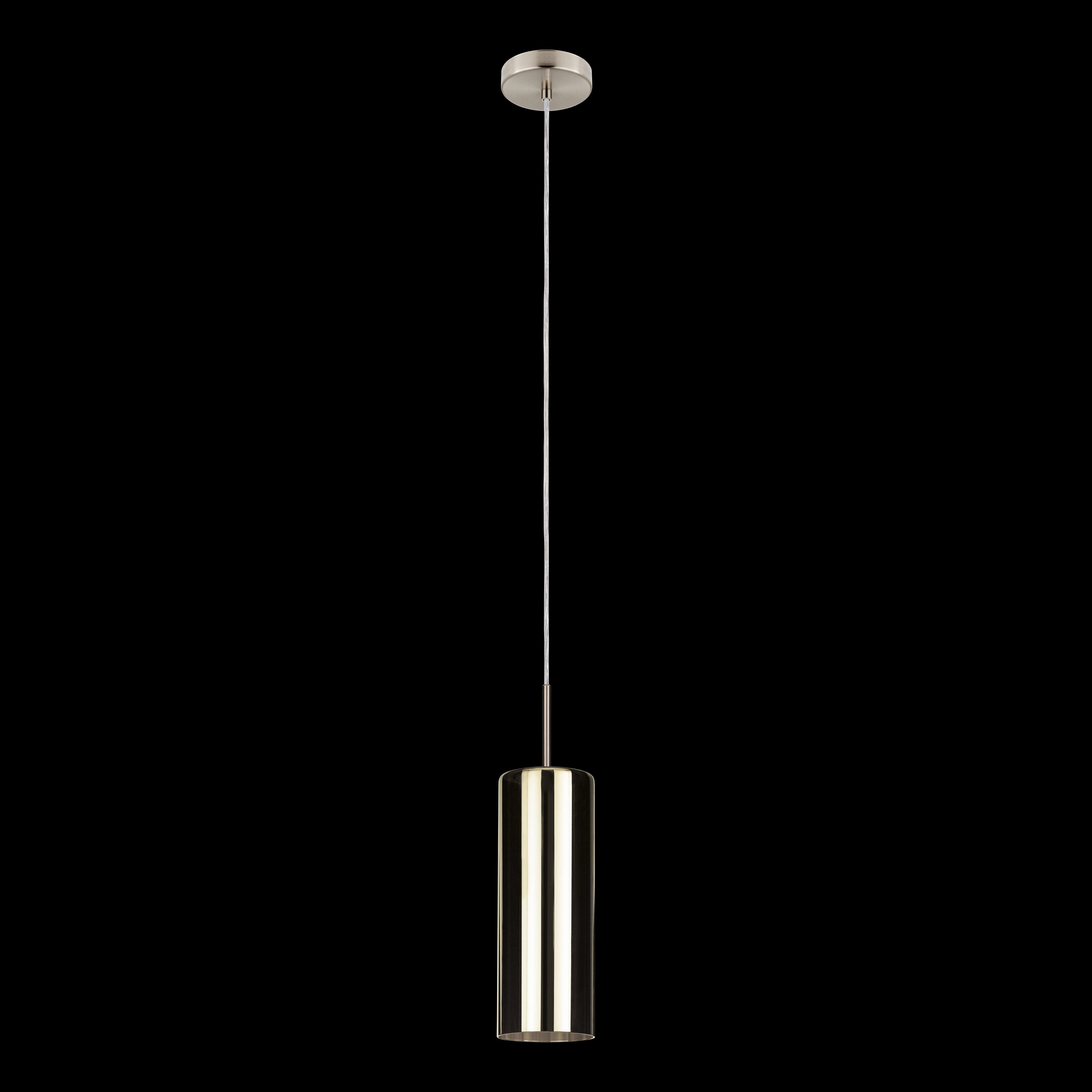 Eglo Selvino Cylindrical Copper Coated Glass Ceiling Pendant