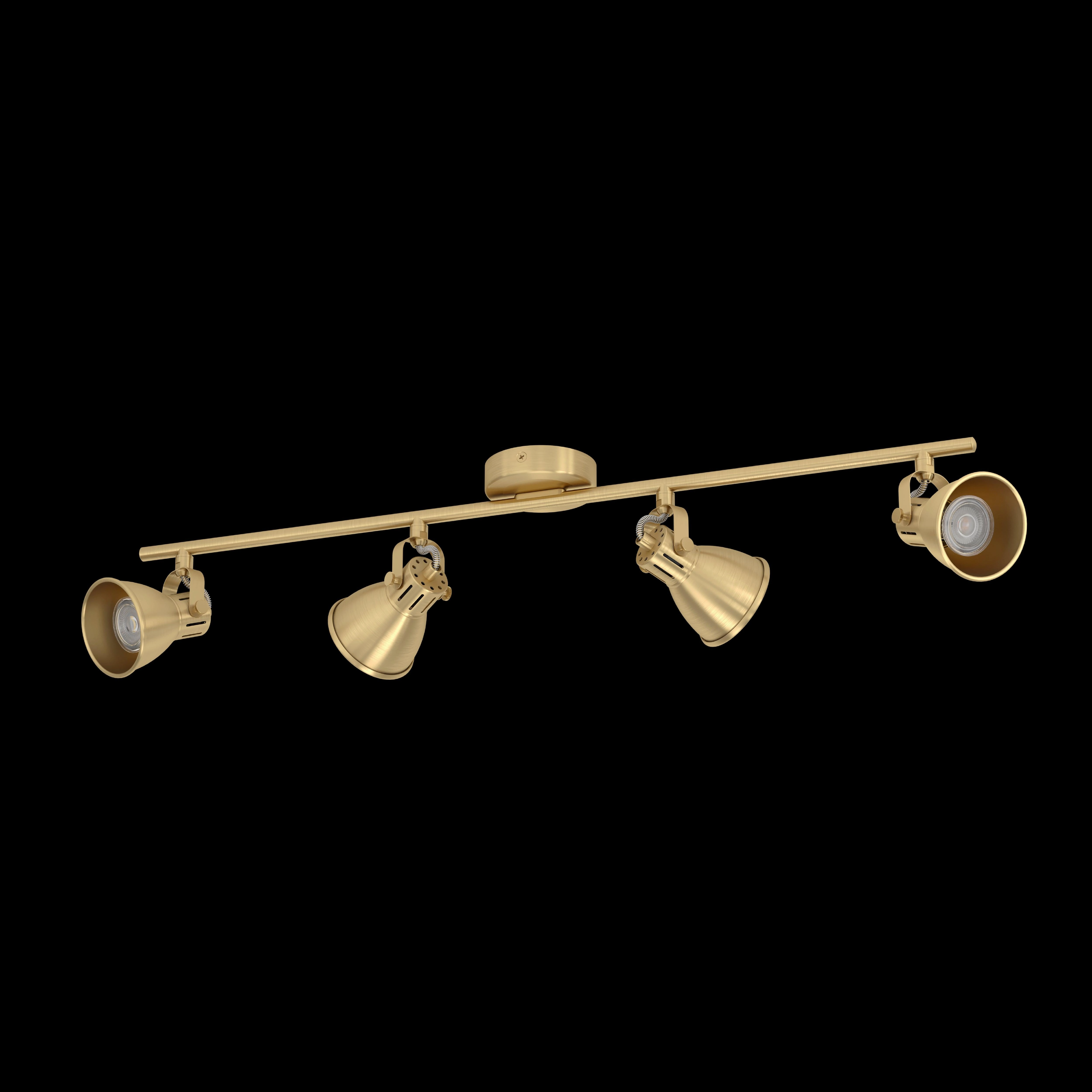 Eglo Seras Brass 4 Light Bar Spotlight