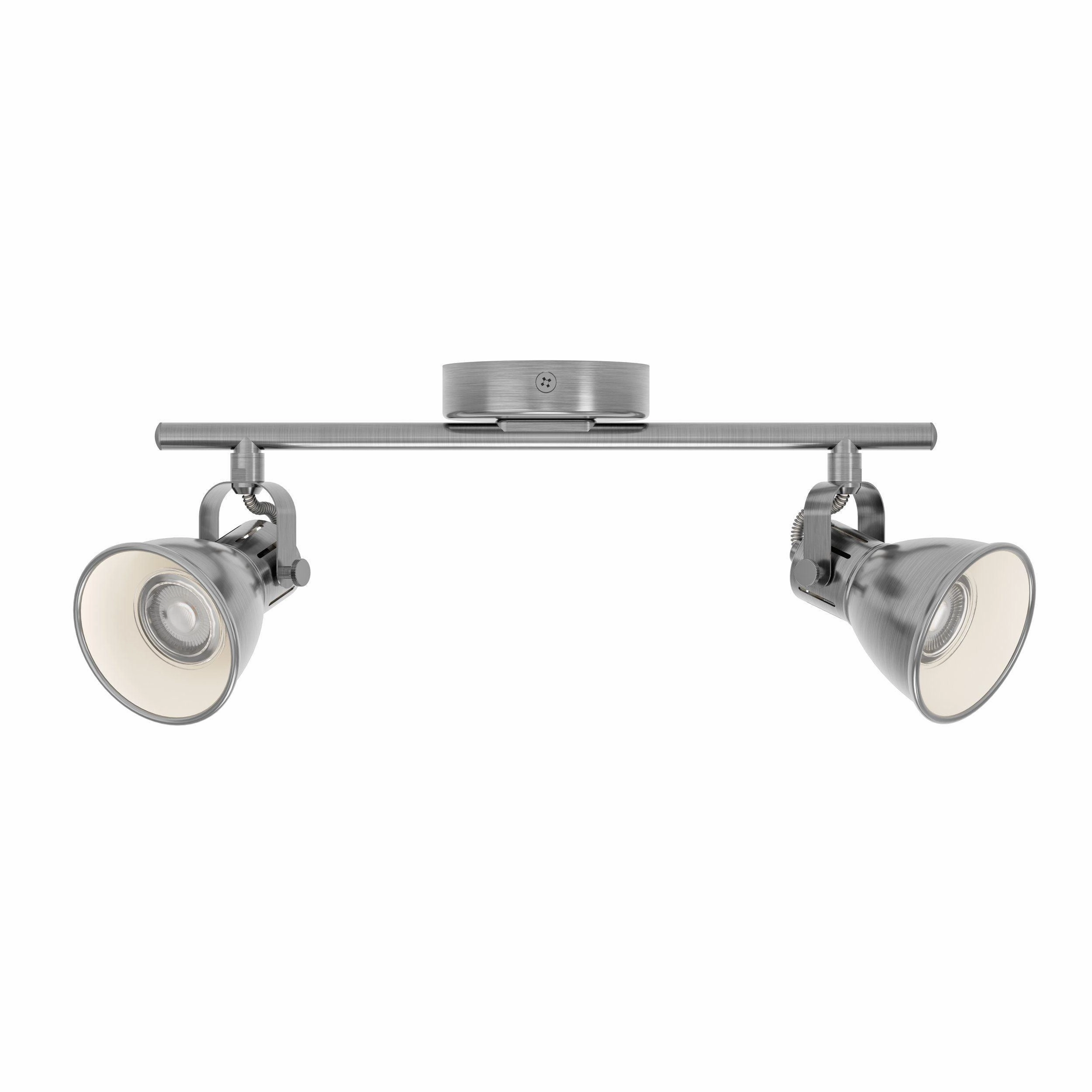 Eglo Seras Nickel 2 Light Bar Spotlight